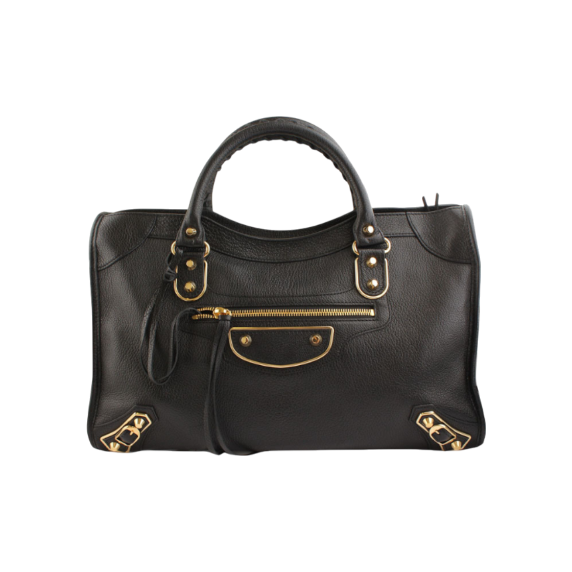 ITT7IGVUSFMB Balenciaga Metal Edge City Tote Bag (505984)