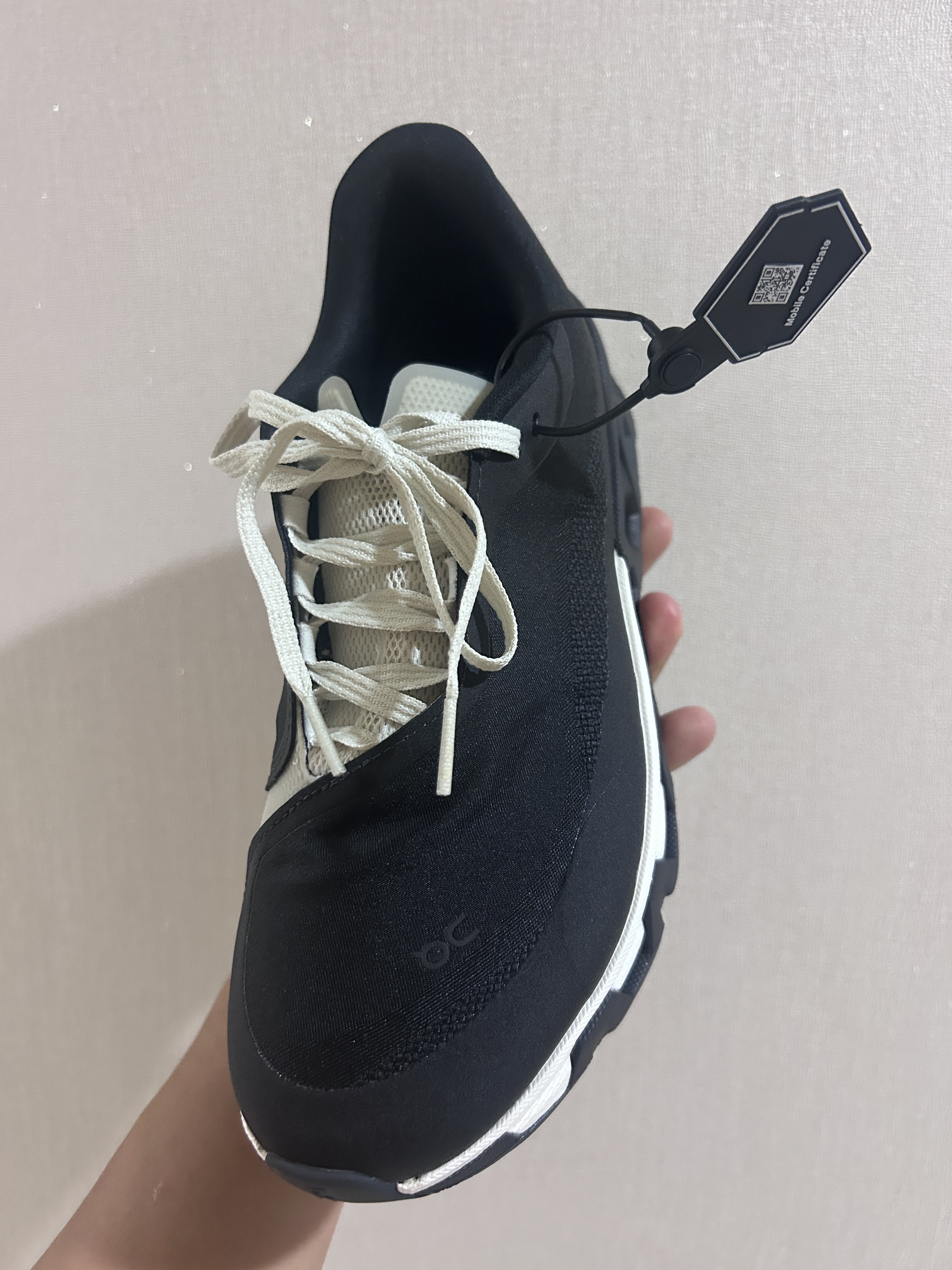 (W) On Running x Post Archive Faction (Paf) Cloudmonster Hyper Black 착용 스타일