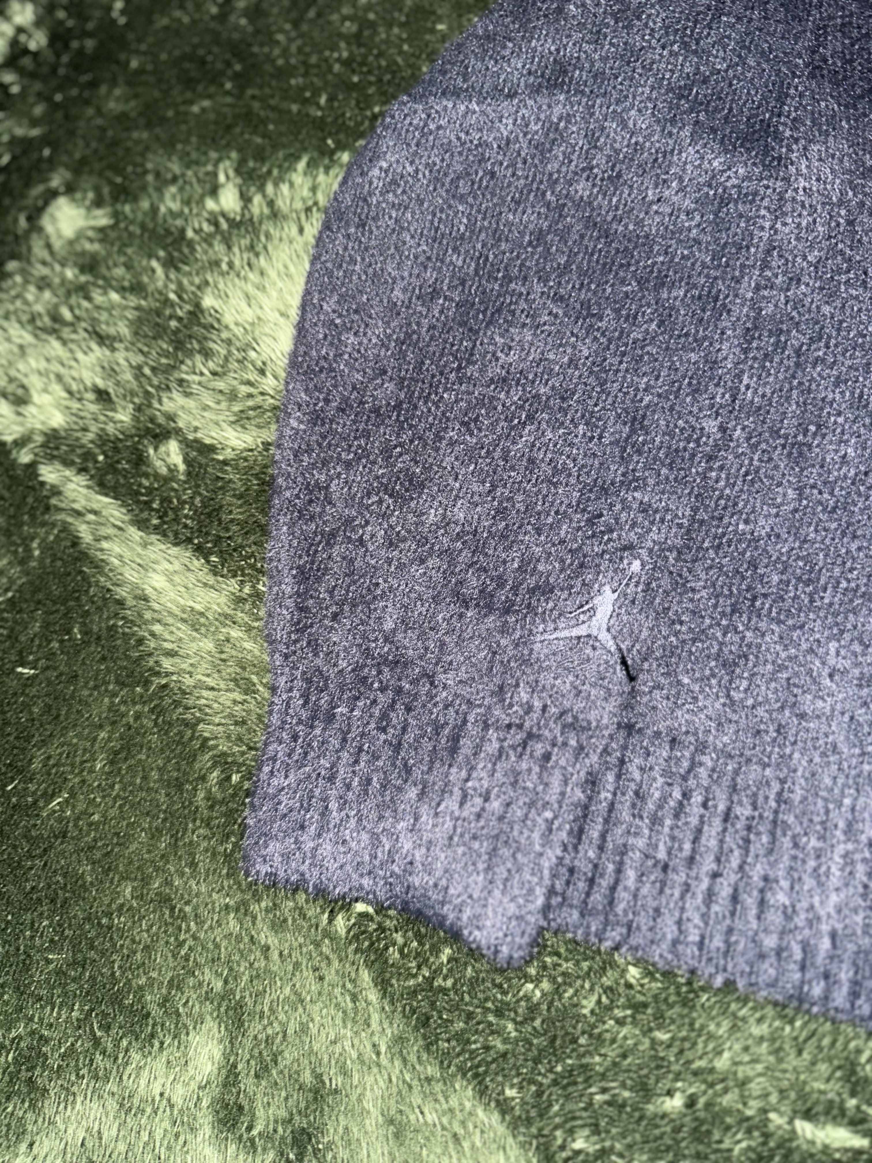 Jordan Flight Heritage Crop Jumper Off-Noir - Asia 착용 스타일 - 9