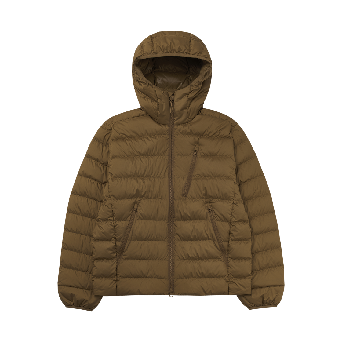 무신사 스탠다드 시티 레저 후디드 라이트 다운 재킷 데저트 브라운(Musinsa Standard City Leisure Hooded Light Down Jacket Desert Brown)