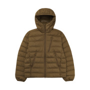 Musinsa Standard City Leisure Hooded Light Down Jacket Desert Brown