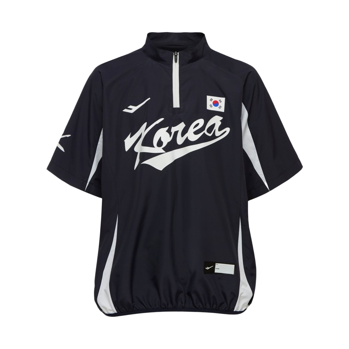 PP3KB25M121 Prospecs Korea Baseball Team Short Sleeve Windbreaker Navy