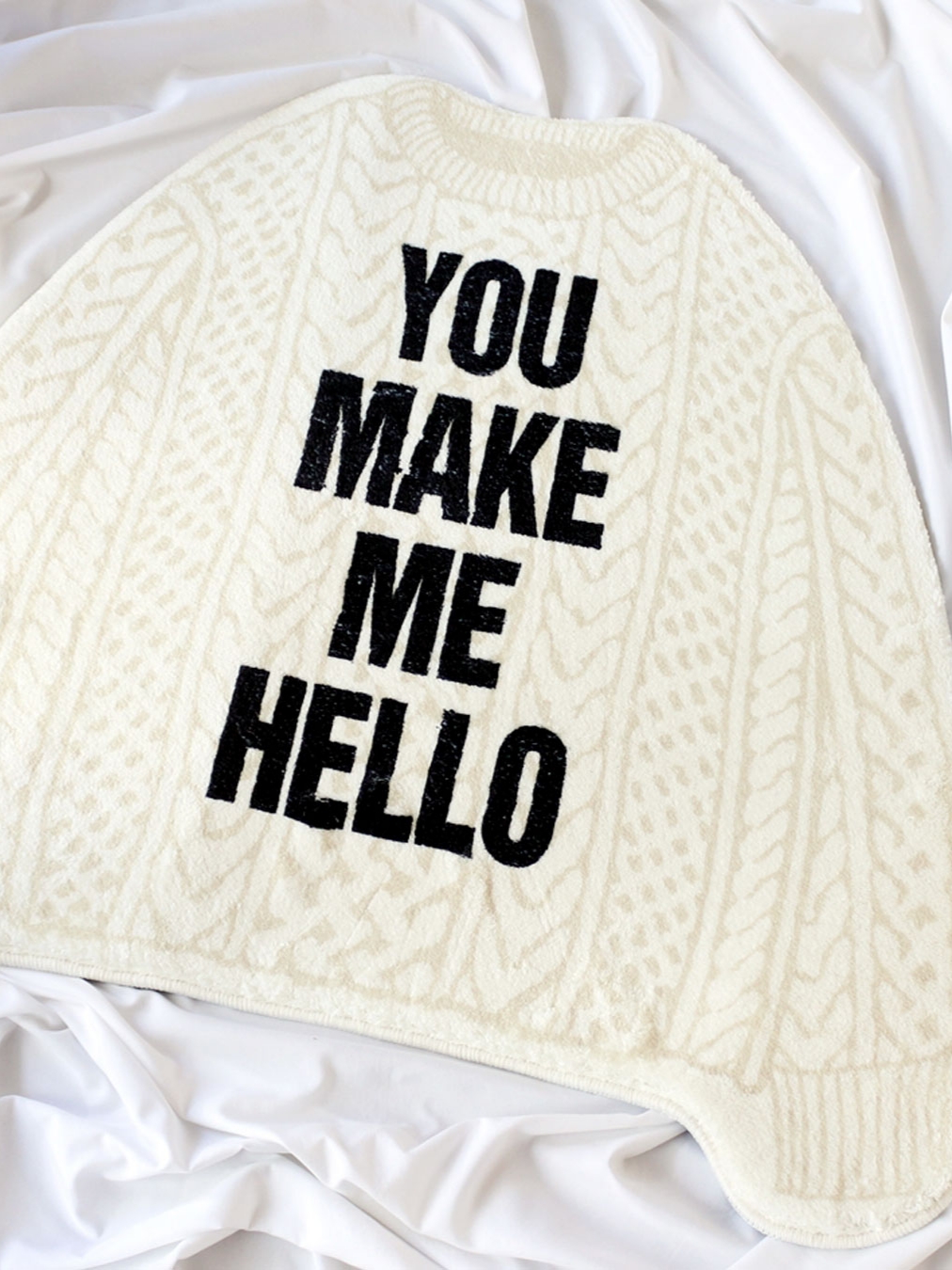 Millo Archive New Campaign Rug Ivory 착용 스타일