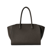 The Row Marlo 12 Bag in Leather Mid Grey