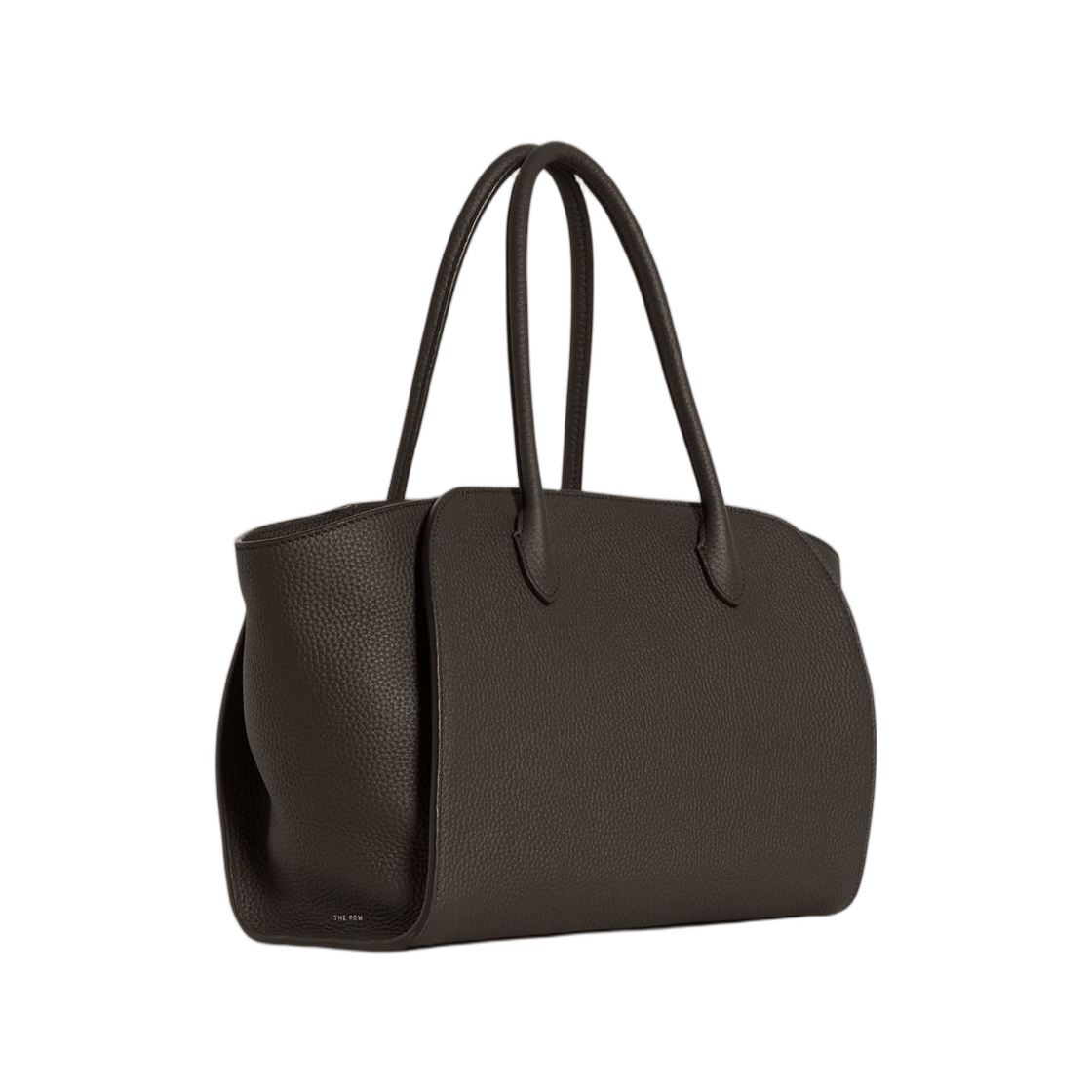 더 로우 말로 12 백 레더 미드 그레이(The Row Marlo 12 Bag in Leather Mid Grey) - 2