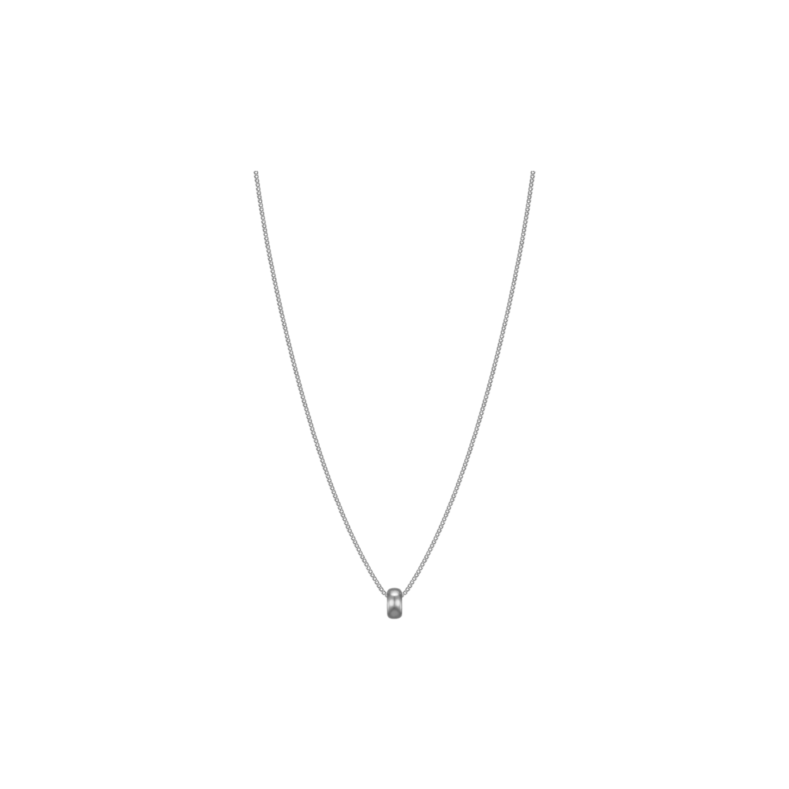 바이위켄드 도넛 네크리스 실버(Byweekend Donut Necklace Silver) - 1