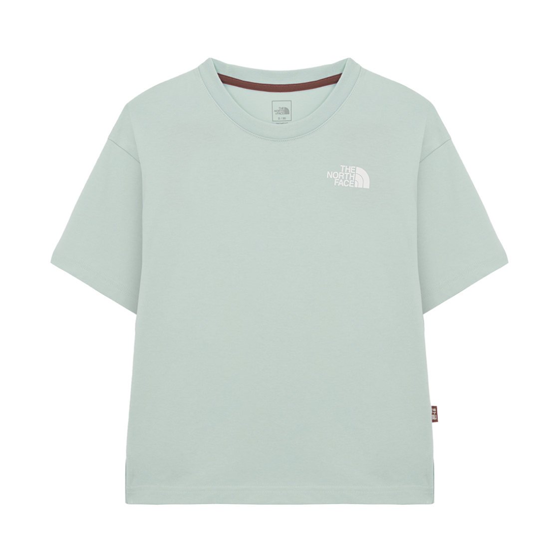 NT7US55C (W) The North Face Hangeul S/S R/T-Shirt Mint - 25FW