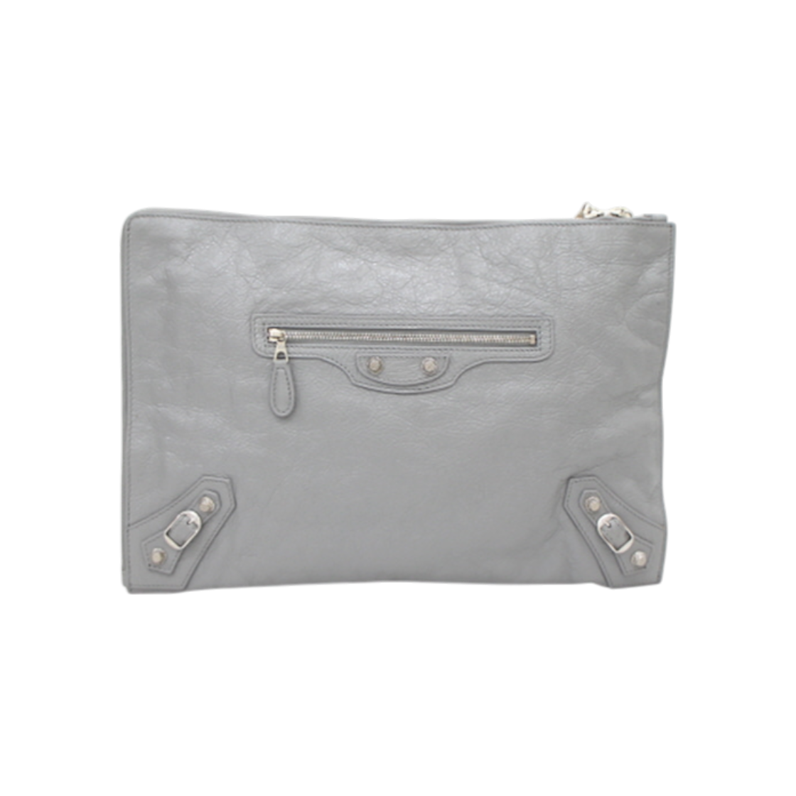 ITHRWV92NFI4 Balenciaga Classic Motor Giant City Pouch & Clutch Bag