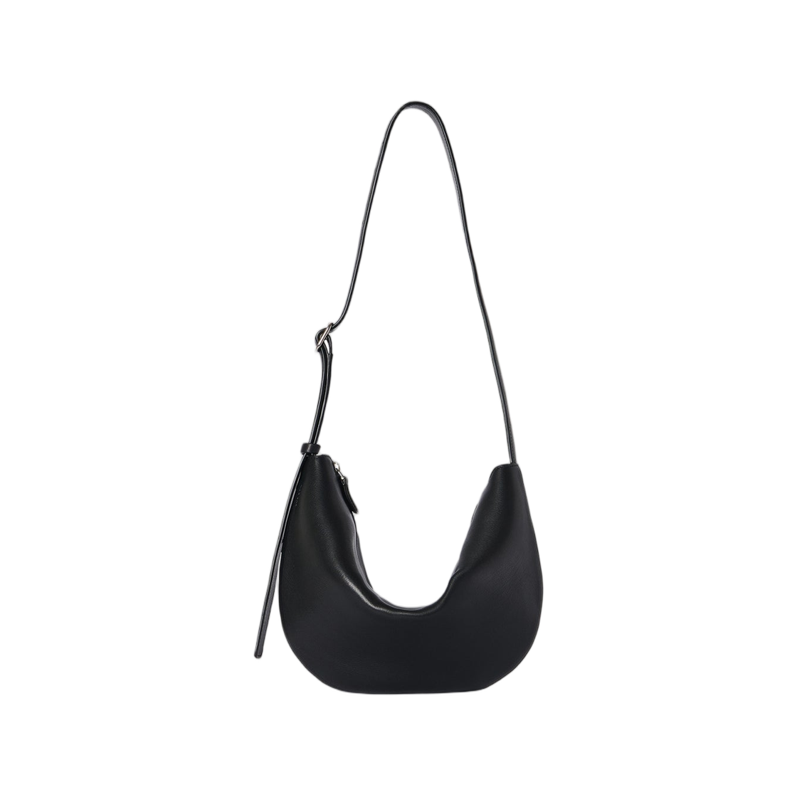 W1854L628BAS The Row Jouvette Bag in Leather Black