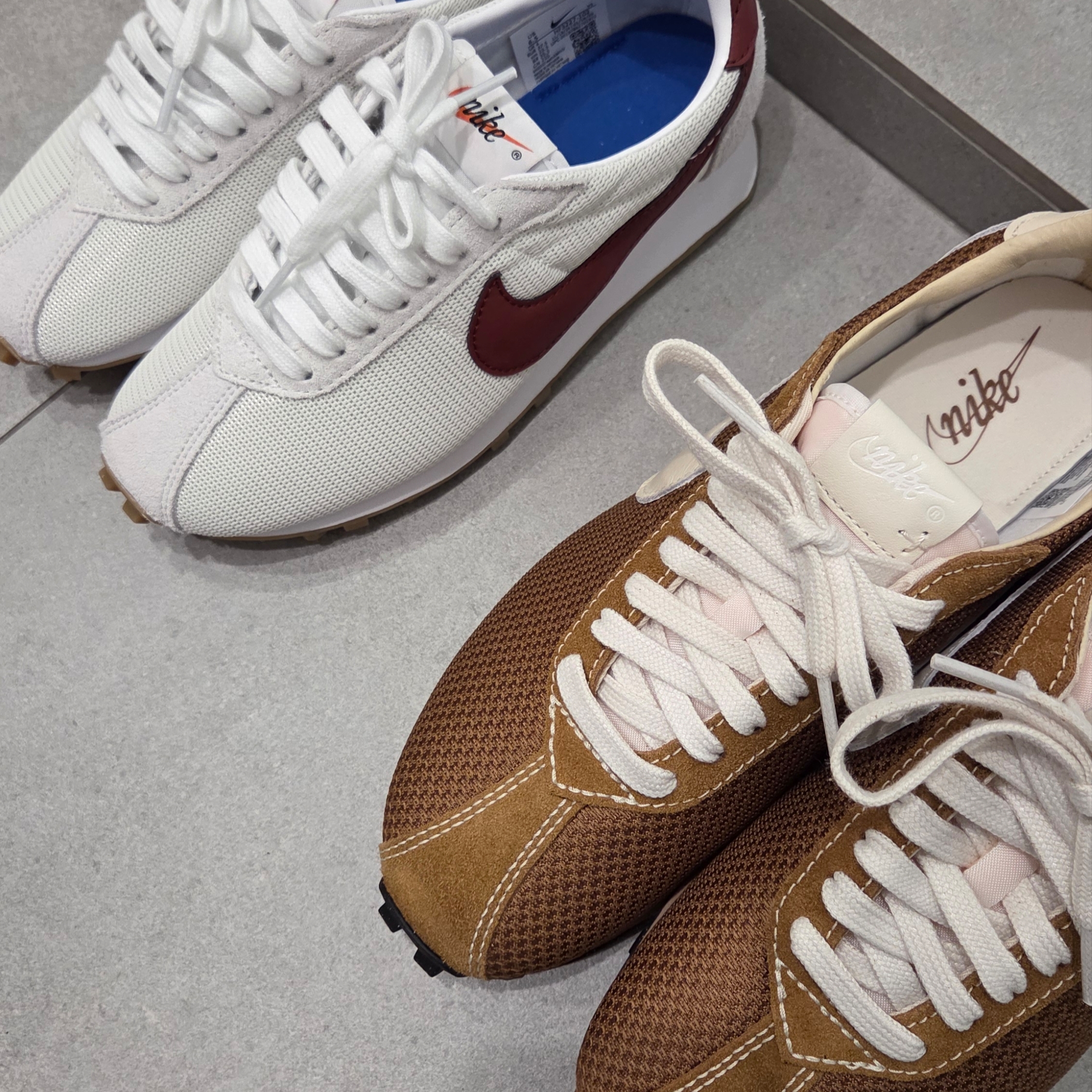 (W) Nike LD-1000 Summit White Sail 착용 스타일 - 2