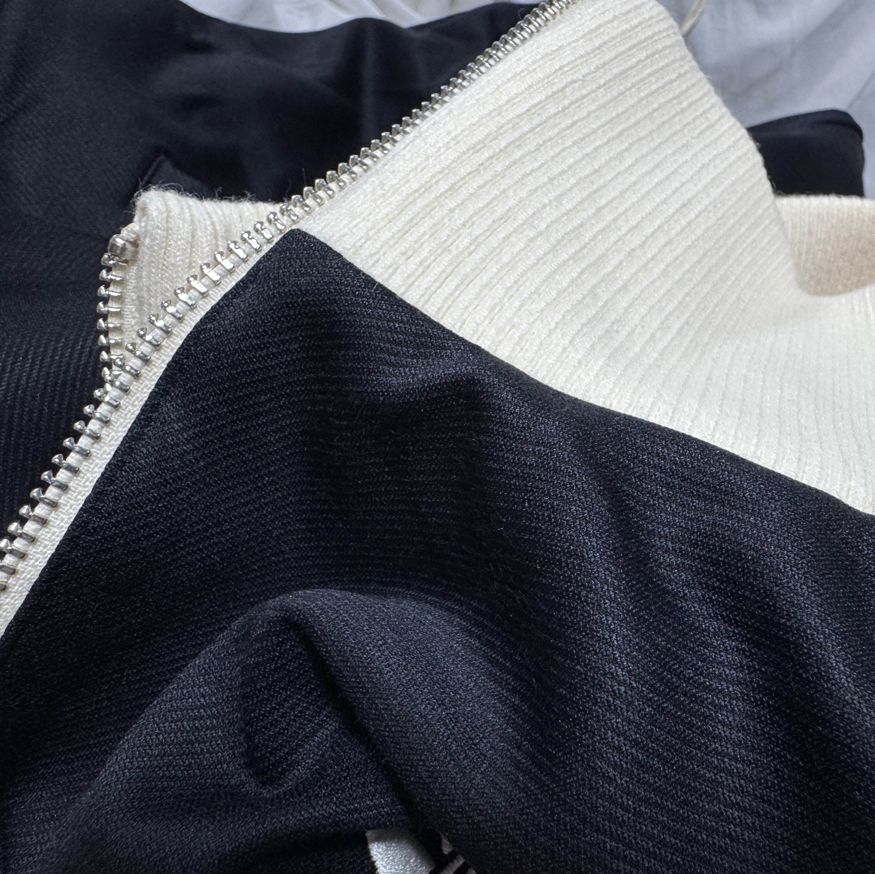 Adidas x Wales Bonner Twill Track Top Night Navy - KR Sizing 착용 스타일 - 4
