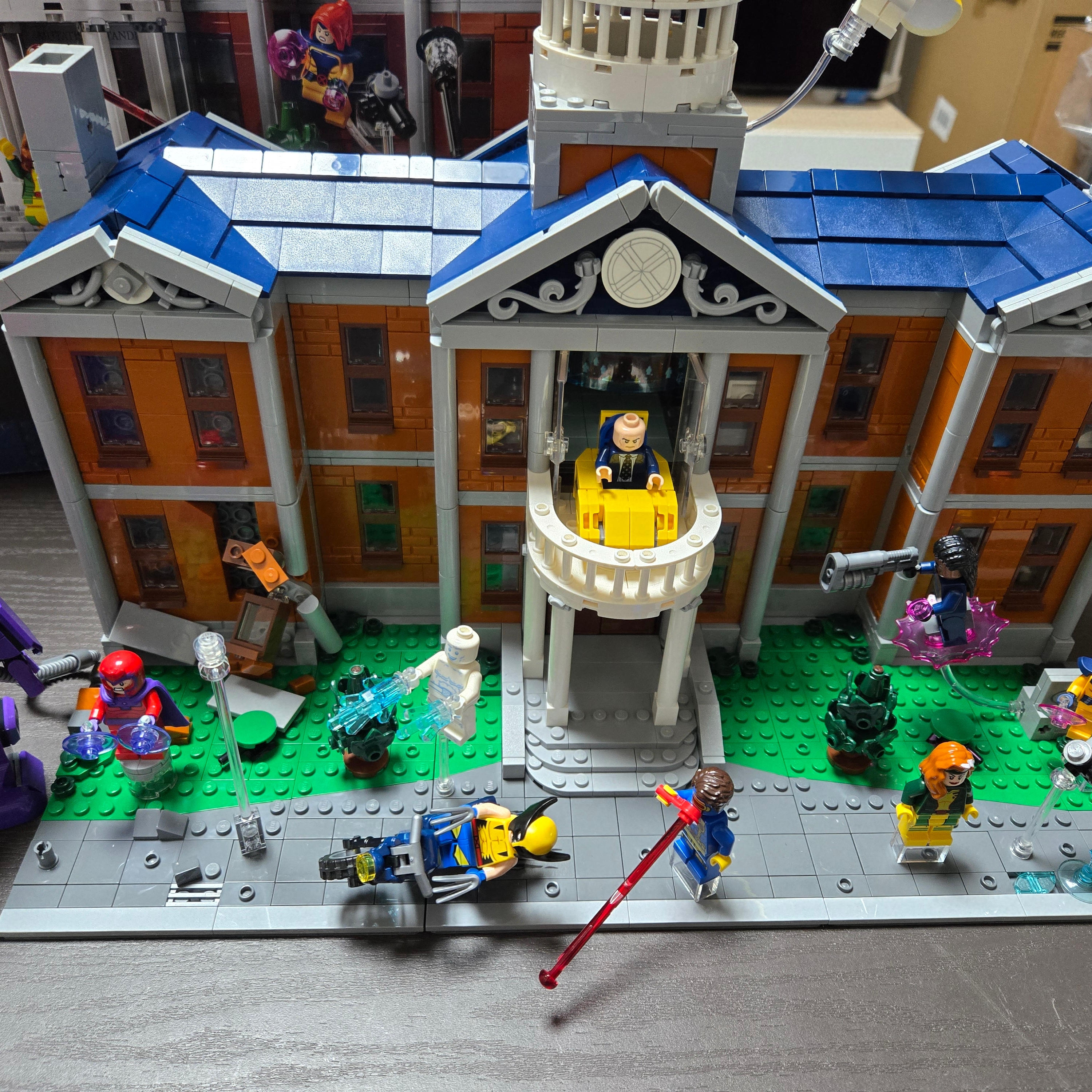 Lego Marvel X-Men The X-Mansion 착용 스타일 - 2
