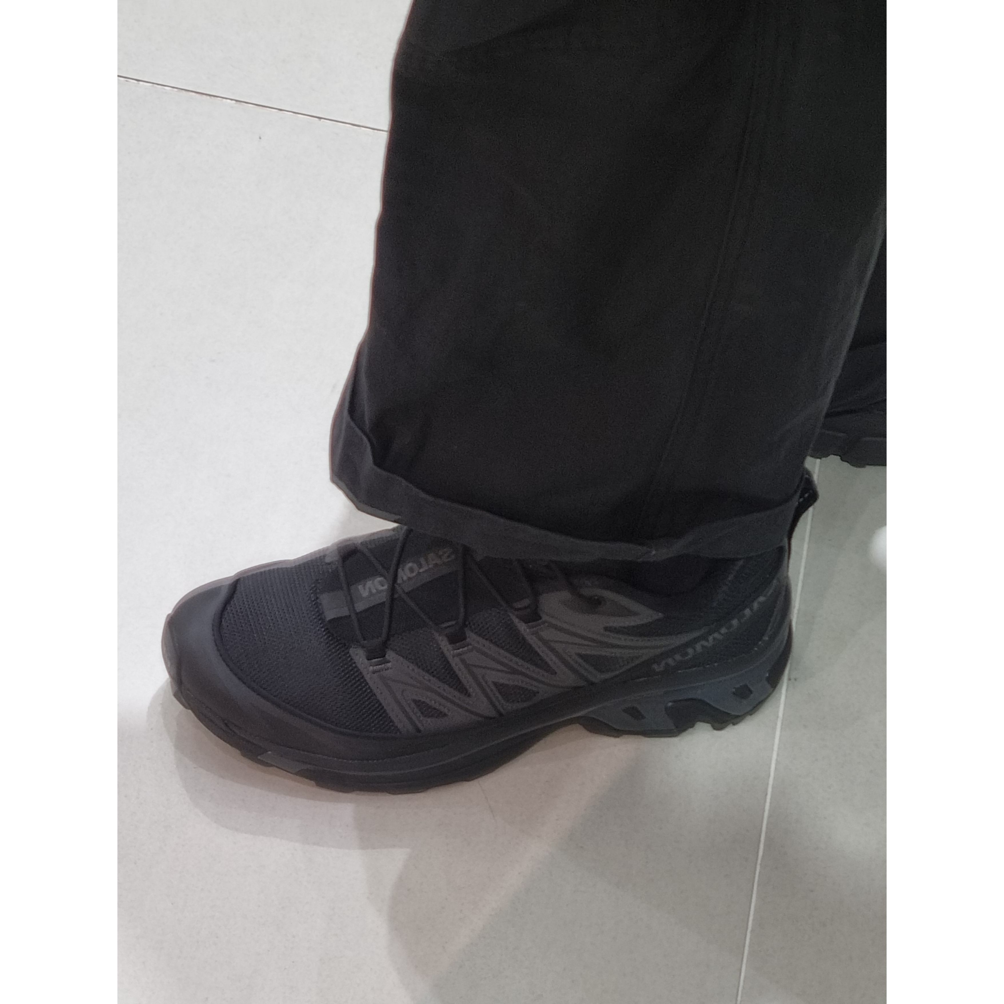 Salomon XT-6 Expanse Black Ebony 착용 스타일
