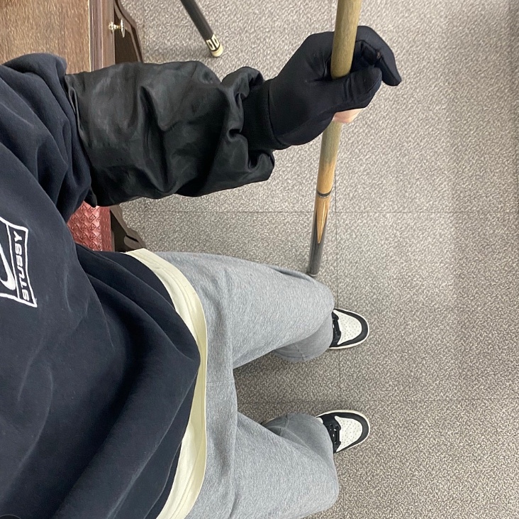 Nike x Stussy NRG Washed Fleece Crewneck Black (DO5310-010) 착용 스타일
