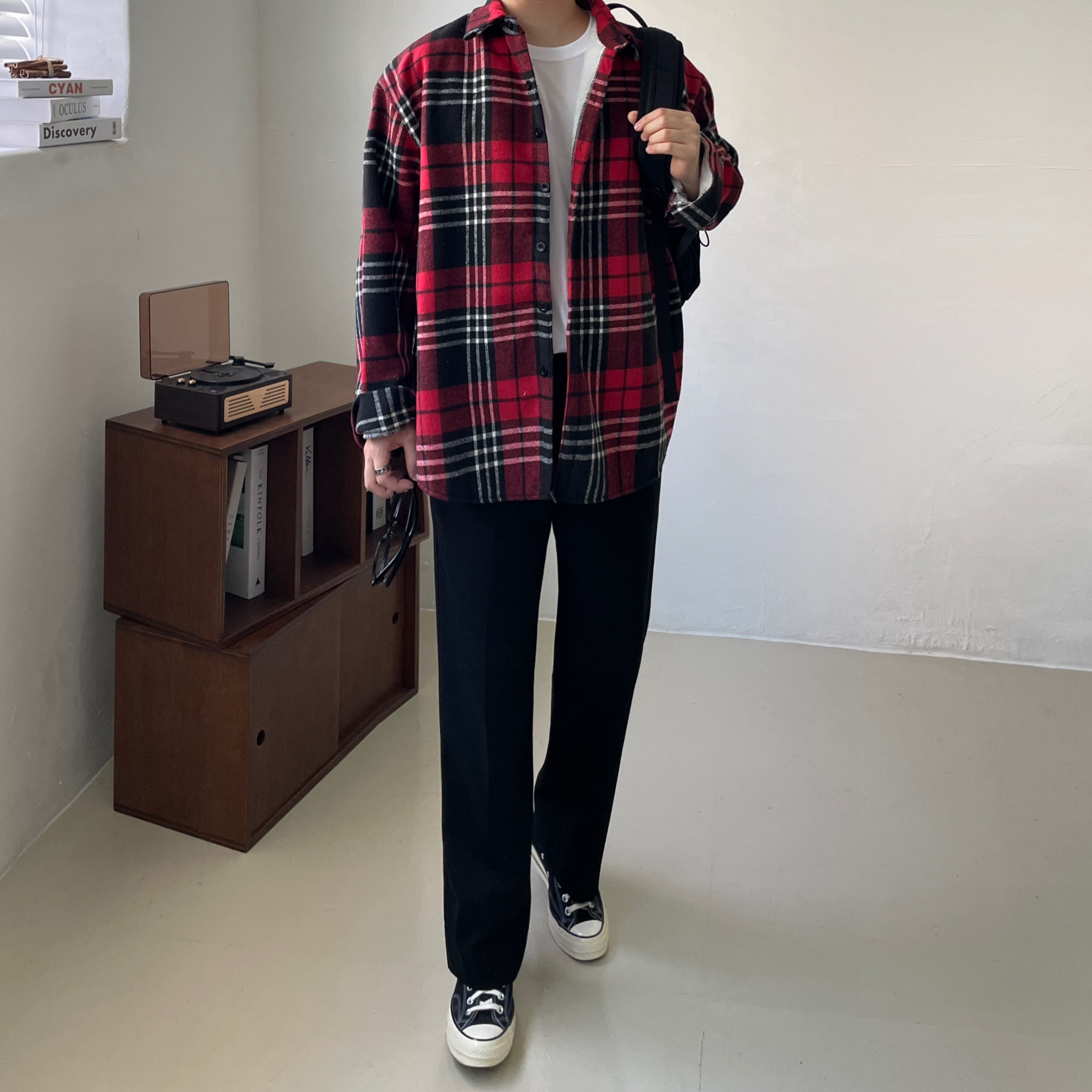 Converse Chuck 70 Ox Black - Standard 착용 스타일 - 1