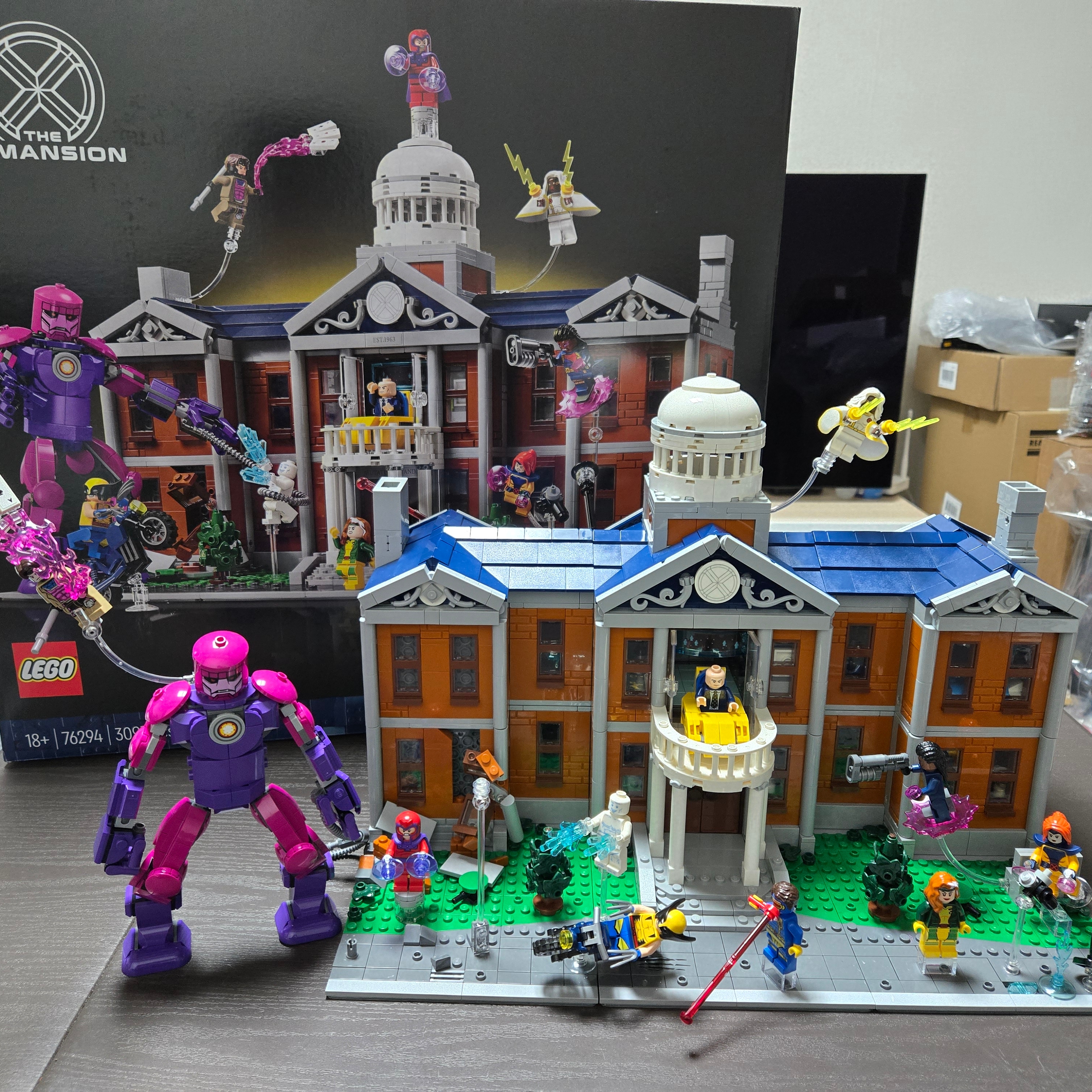 Lego Marvel X-Men The X-Mansion 착용 스타일 - 1