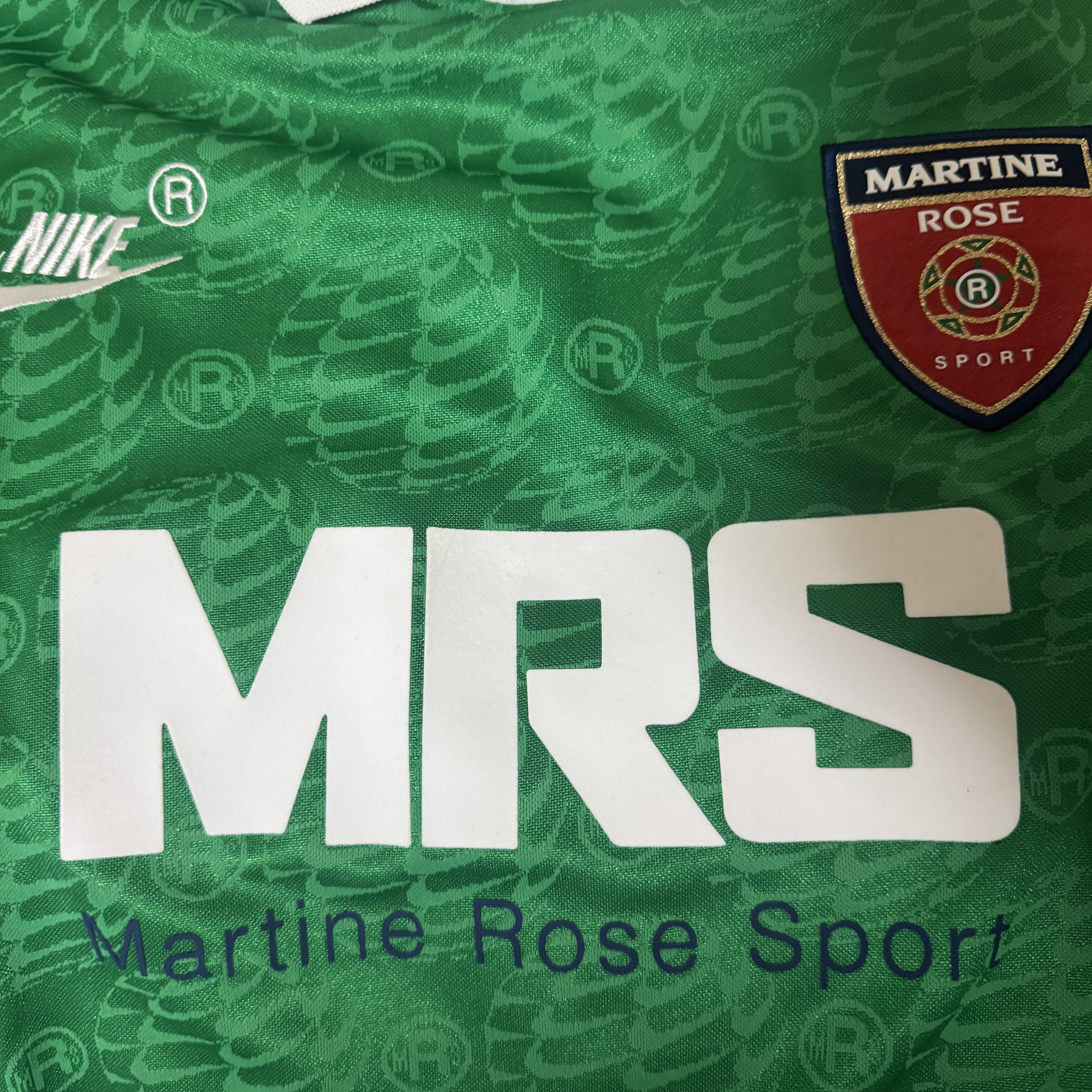 Nike x Martine Rose Jersey Lucky Green (HM9020-310) 착용 스타일