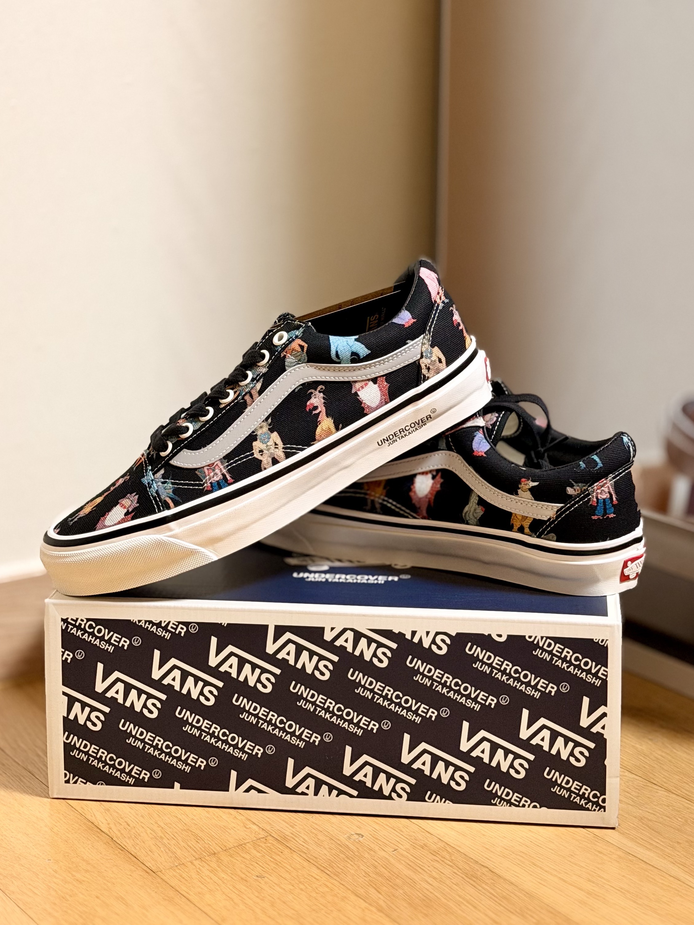 Vans x Undercover OTW Old Skool Monster Black 착용 스타일