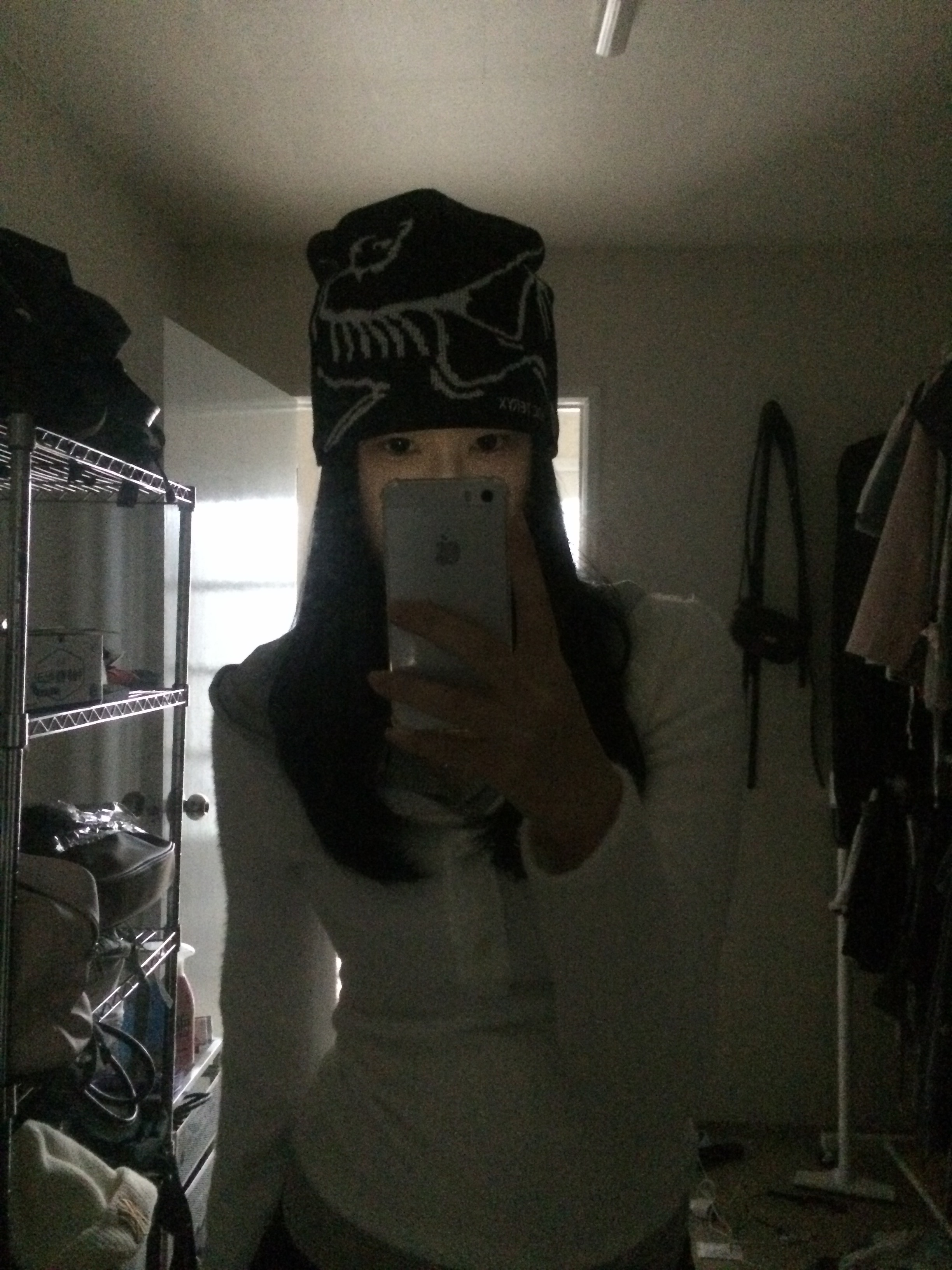 Arc'teryx Bird Head Toque Orca 착용 스타일 - 1