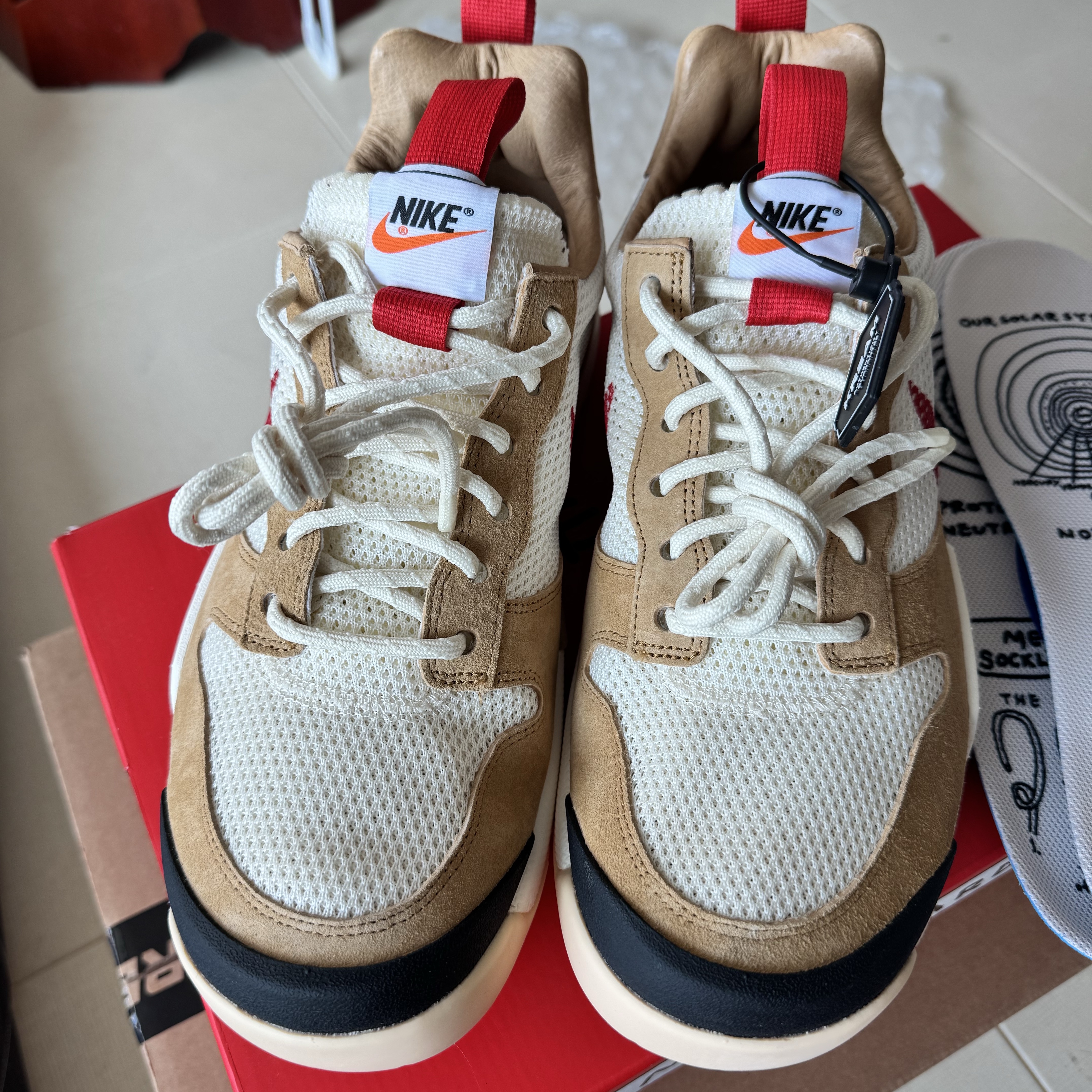 Nike x Tom Sachs Mars Yard Shoe 3.0 Space Camp 착용 스타일 - 2