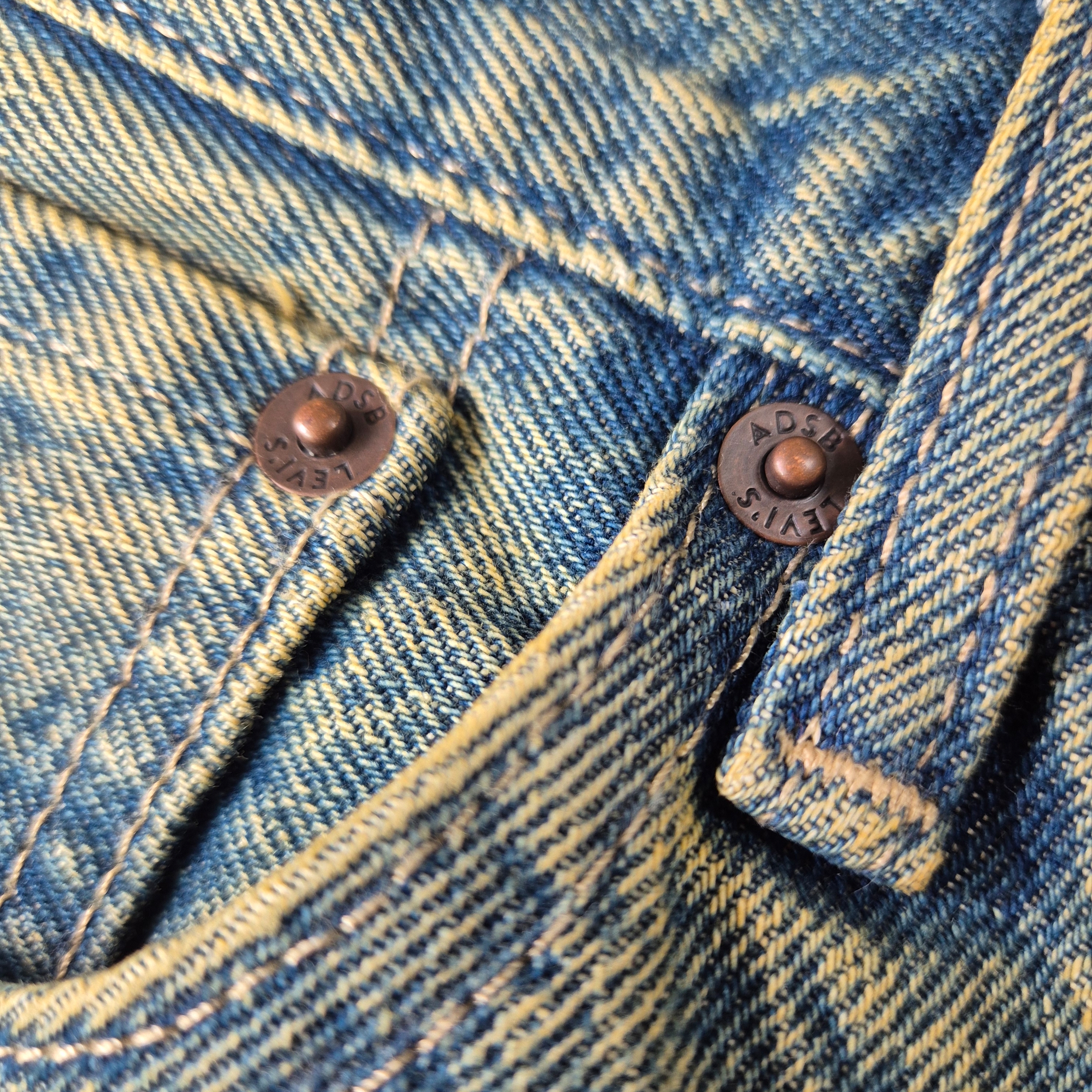 [KREAM 단독] ADSB Andersson Bell x Levi's Women Overlay Jean Tinted Indigo - 24FW 착용 스타일 - 3