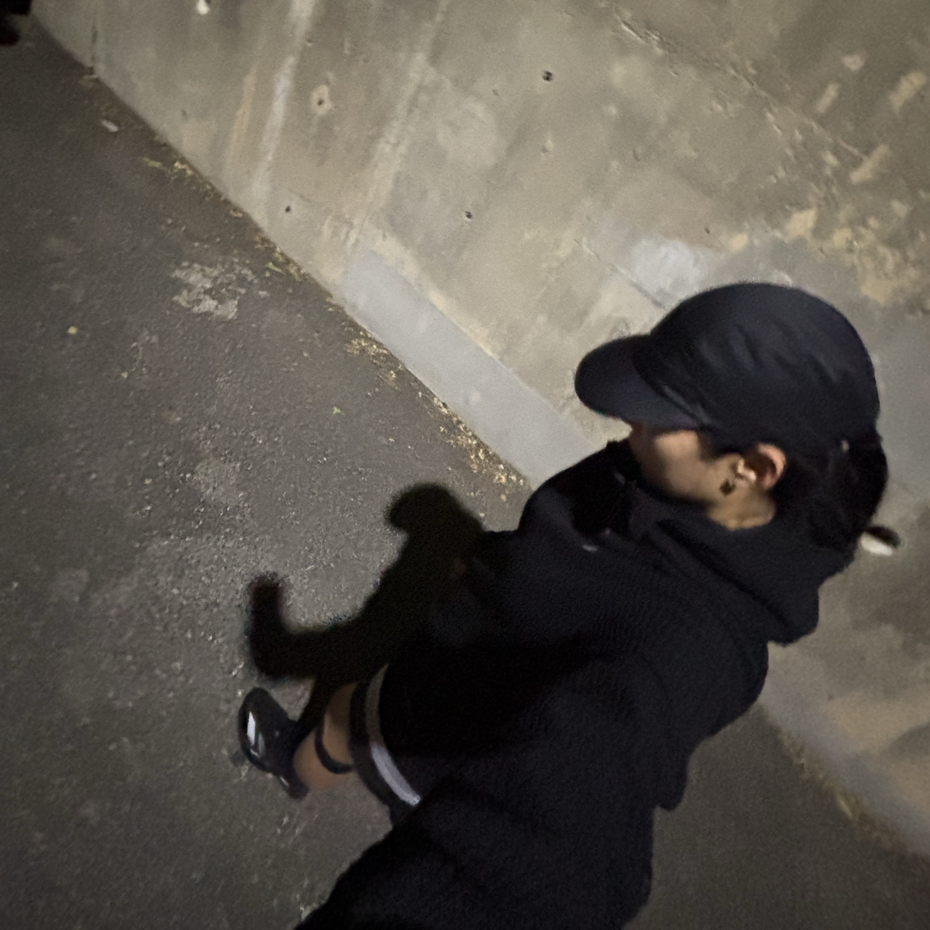 WELTER EXPERIMENT Calora Fleece Hooded Fullover Black, [KREAM 단독] runwhither Training Singlet Gray 착용 스타일