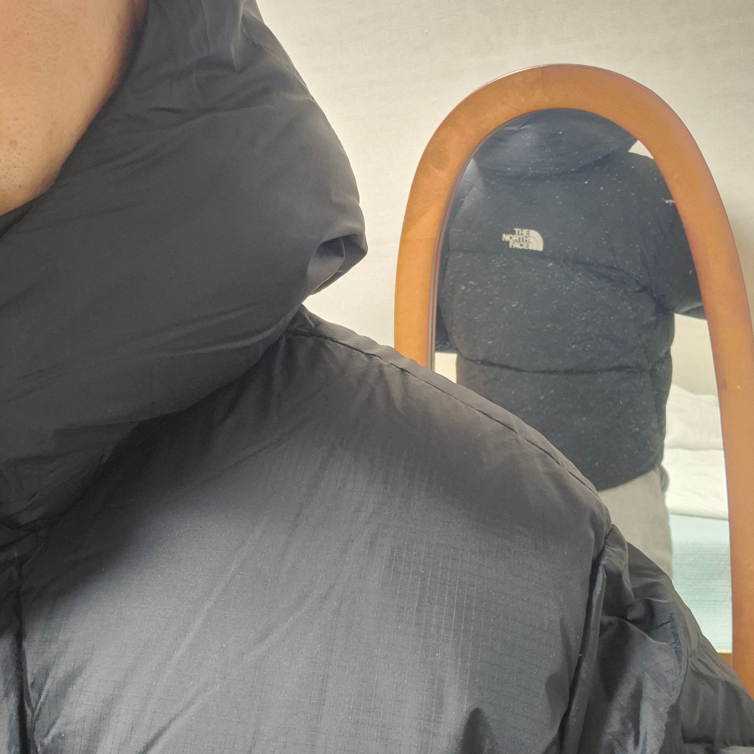 The North Face White Label Project Down Jacket RDS Black - 25FW 착용 스타일 - 3
