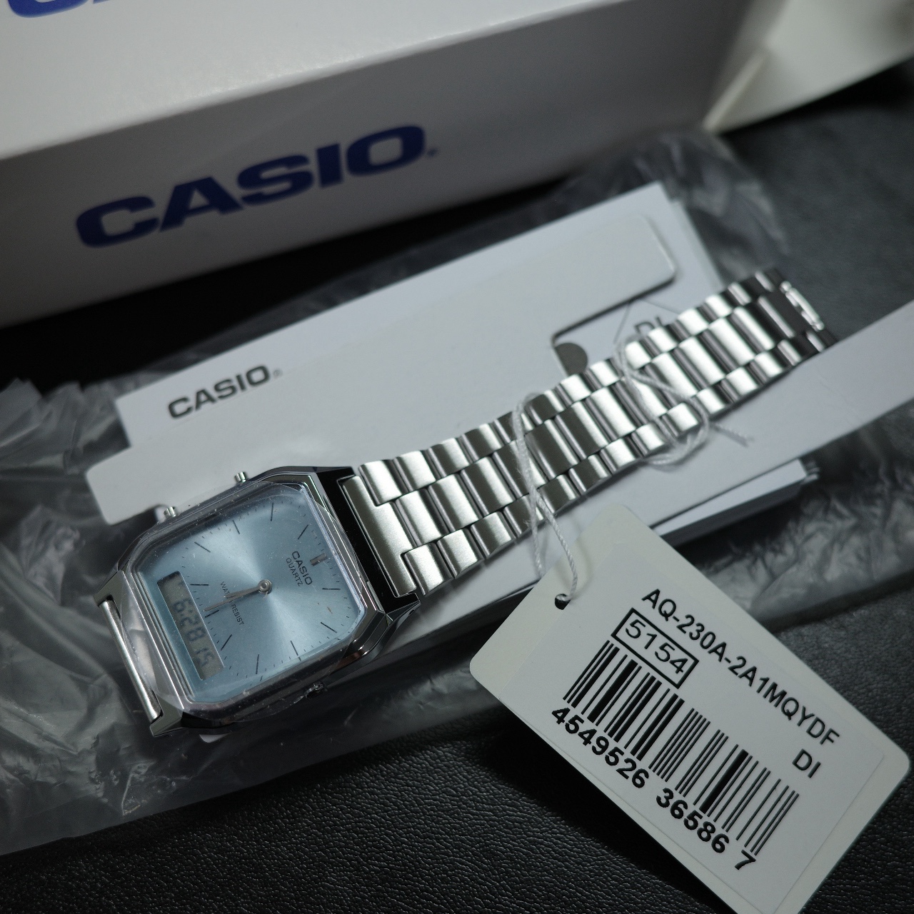 Casio AQ-230A-2A1MQY 착용 스타일 - 2
