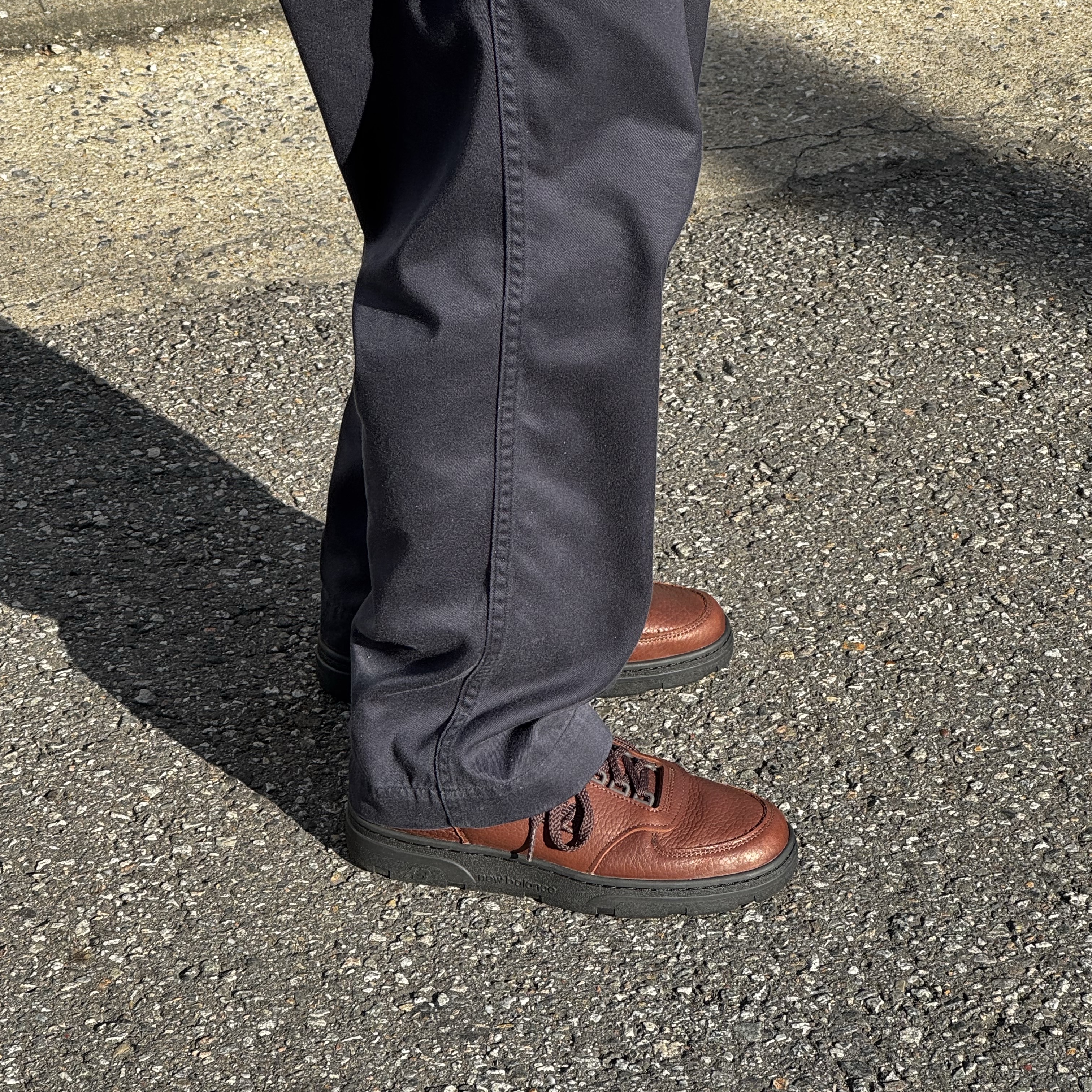New Balance Allerdale Made in UK Tortoise Shell 착용 스타일 - 1