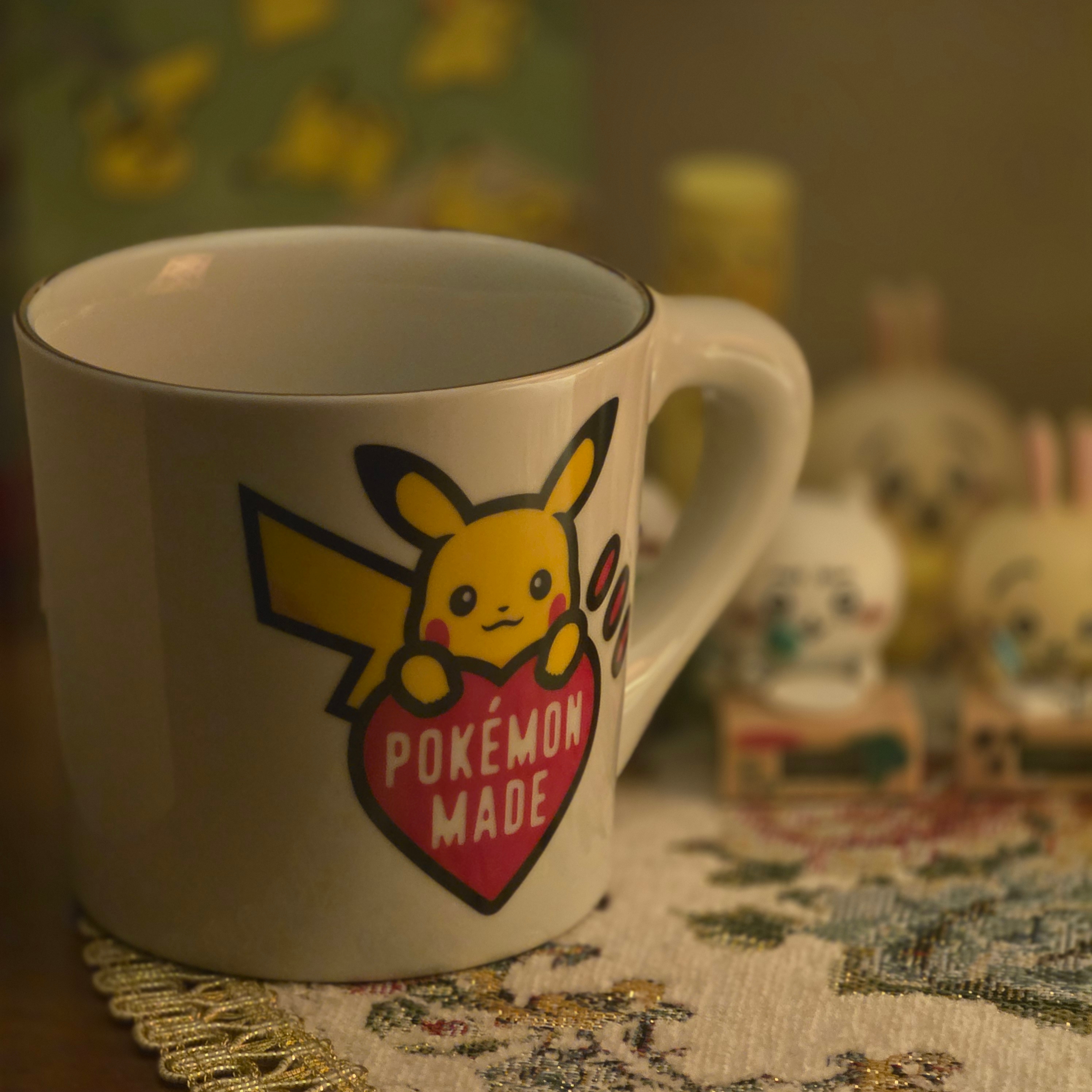 Human Made x Pokemon Made Coffee Mug White 착용 스타일 - 1