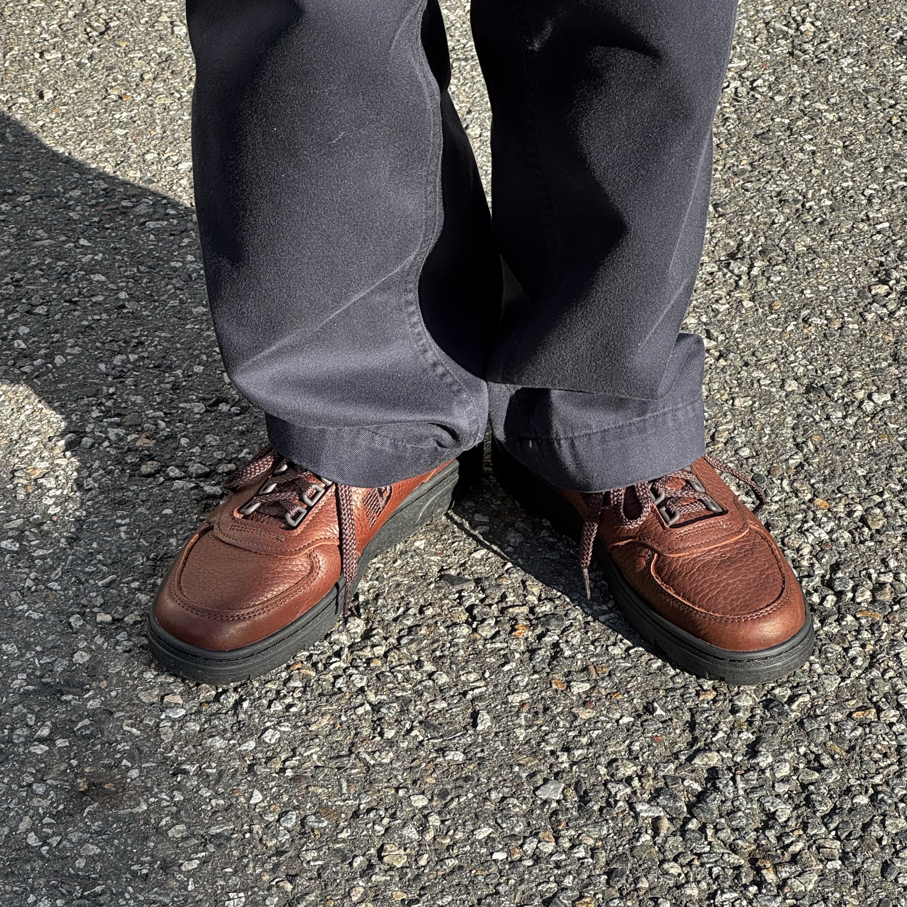New Balance Allerdale Made in UK Tortoise Shell 착용 스타일 - 2