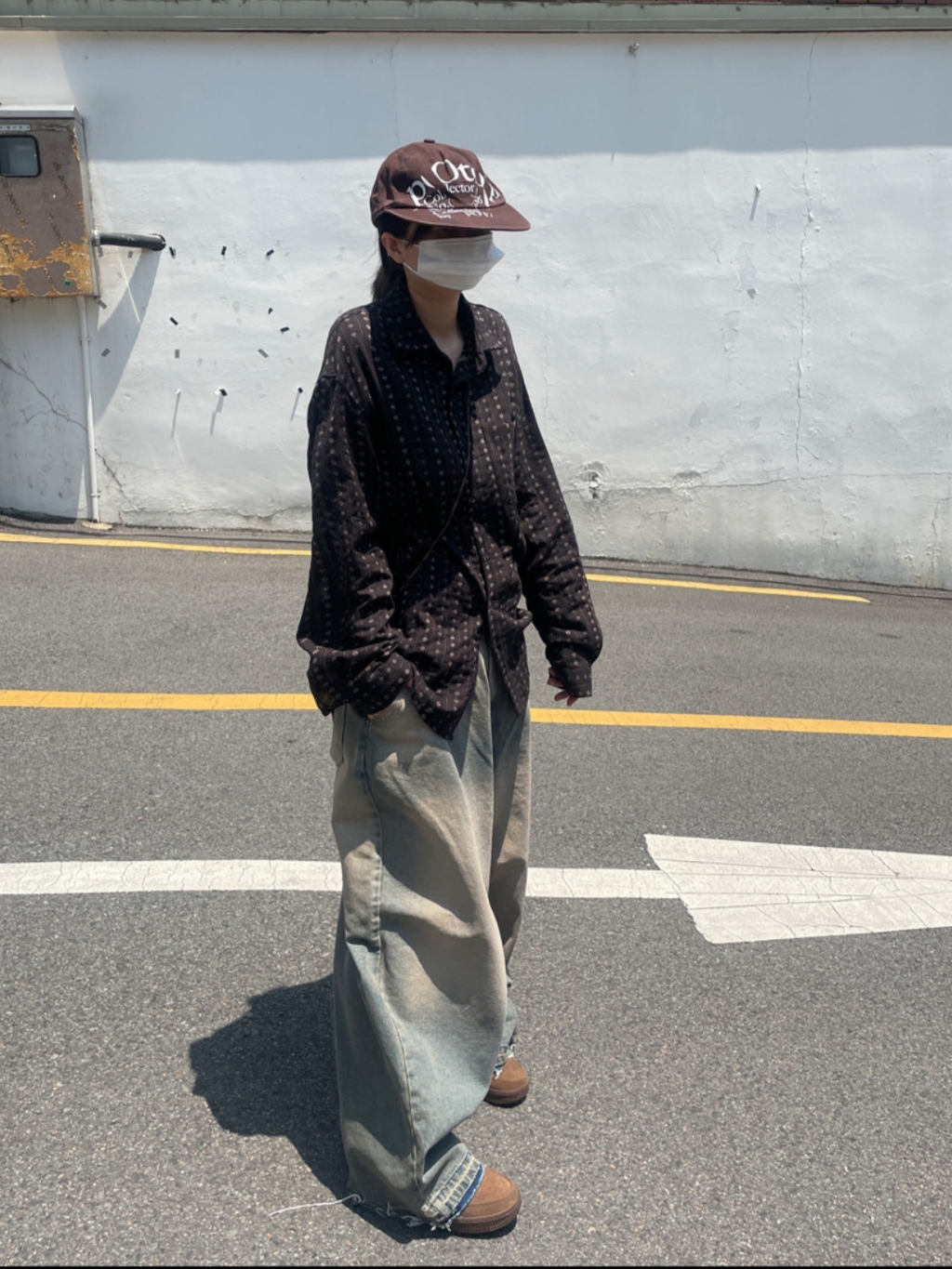 (W) Nike Air Force 1 '07 Cacao Wow 착용 스타일 - 4