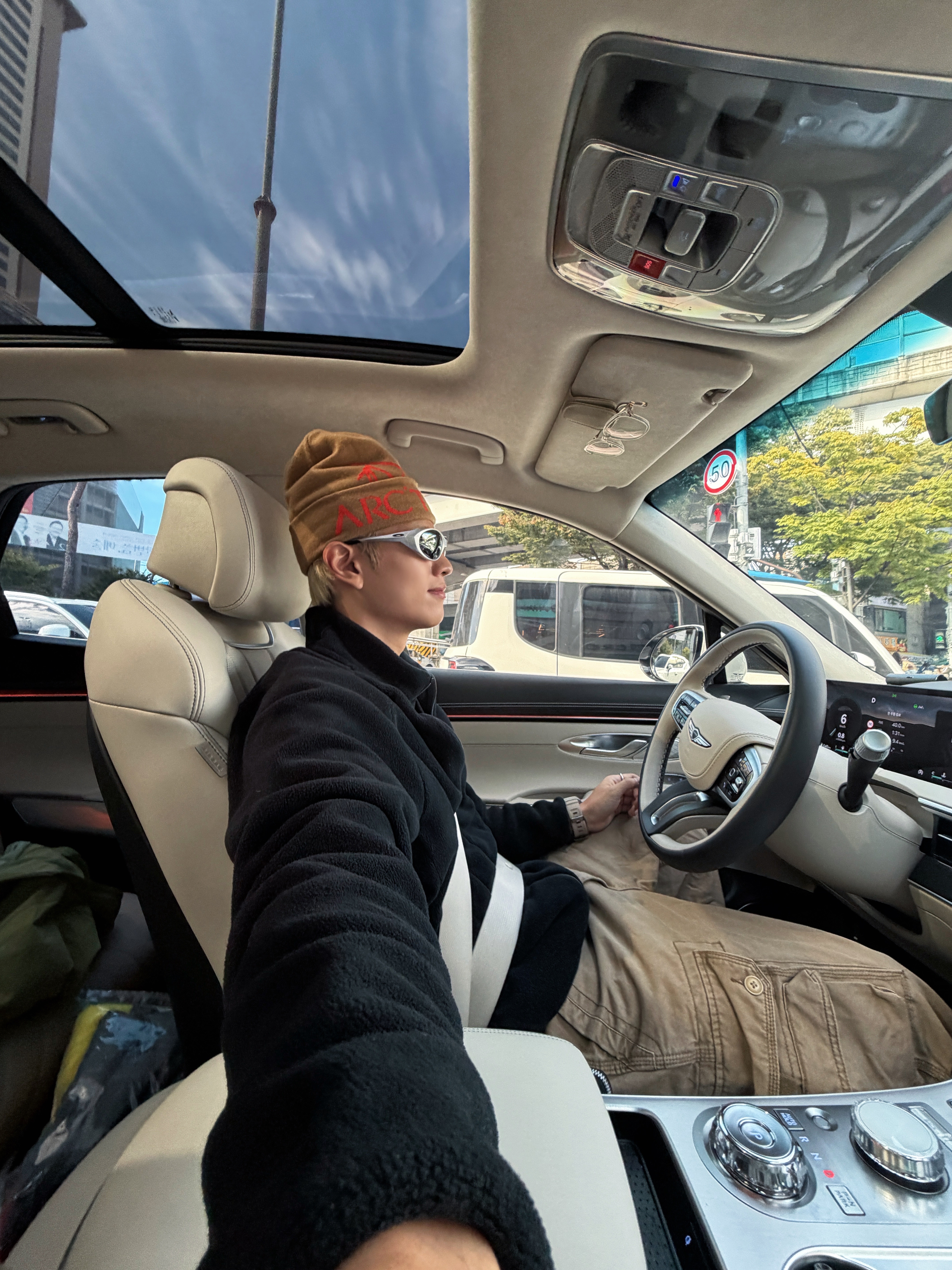 Oakley Eye Jacket Redux Silver Frame Prizm Black Polarized Lenses High Bridge Fit, Arc'teryx Bird Word Toque Canvas Dynasty 착용 스타일
