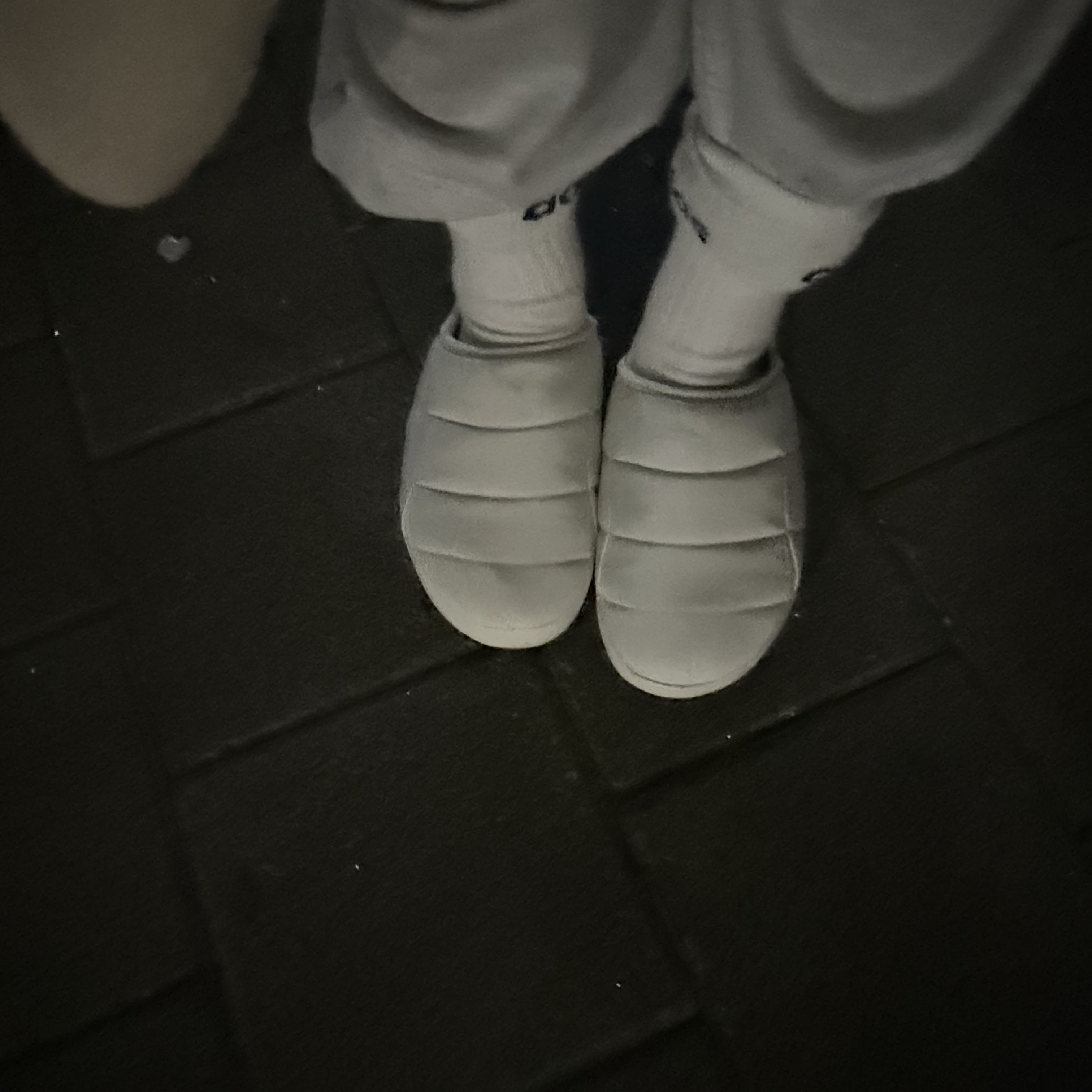 Puma Tuff Padded FS Frosted Ivory White 착용 스타일