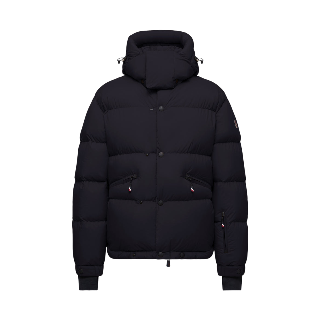 K2-097-1A00008-539X6-999 Moncler Coraia Hooded Down Ski Jacket Black - 25FW