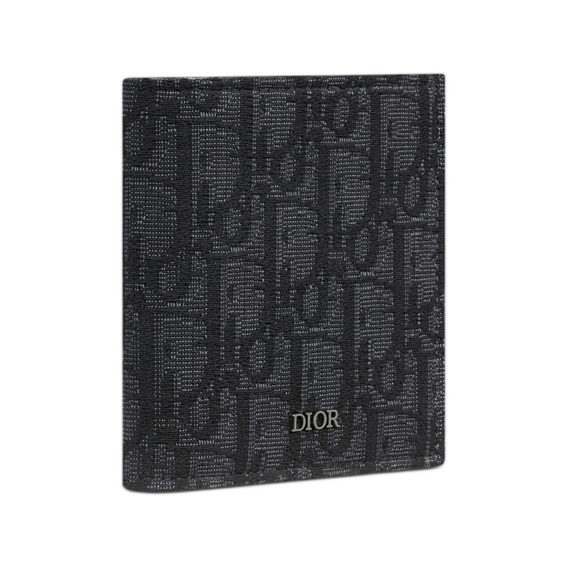 디올 바이폴드 월렛 디올 오블리크 자카드 블랙(Dior Bifold Wallet Dior Oblique Jacquard Black) - 2
