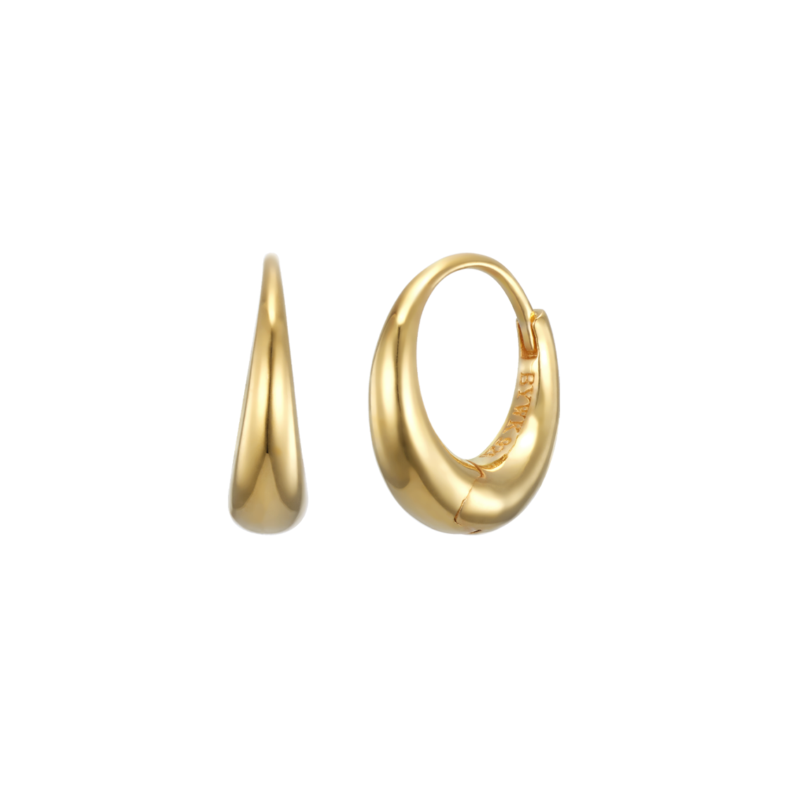 바이위켄드 레스 이어링 골드(Byweekend Less Earring Gold) - 1