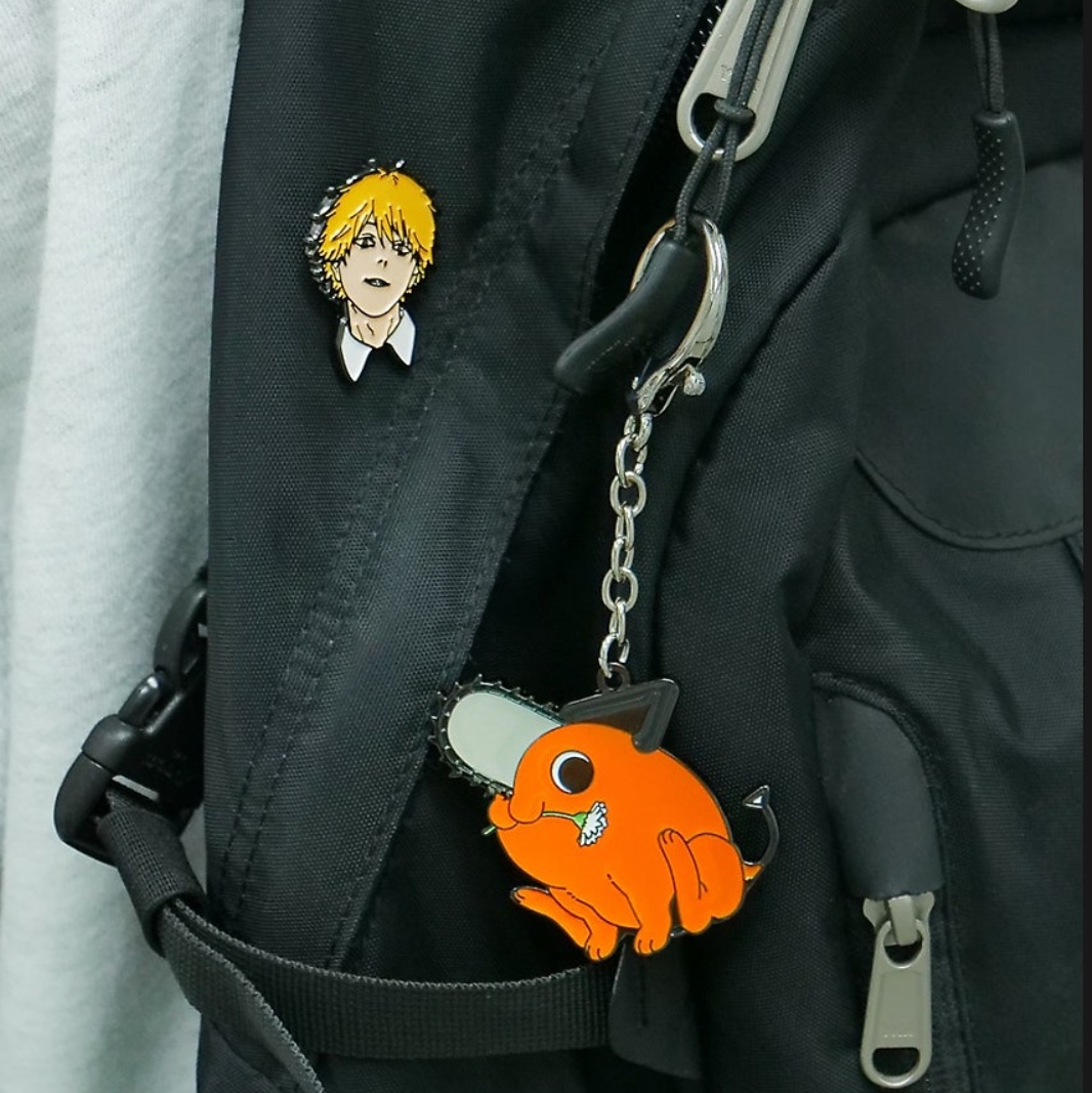 Chainsaw Man The Movie: Reze Arc Keyring Pochita 착용 스타일