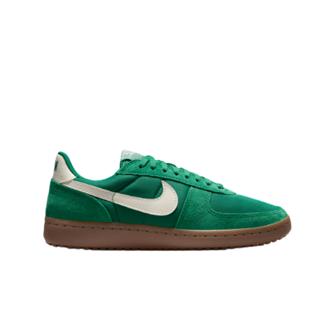 (W) 나이키 필드 제너럴 말라카이트 검 다크 브라운((W) Nike Field General Malachite Gum Dark Brown)