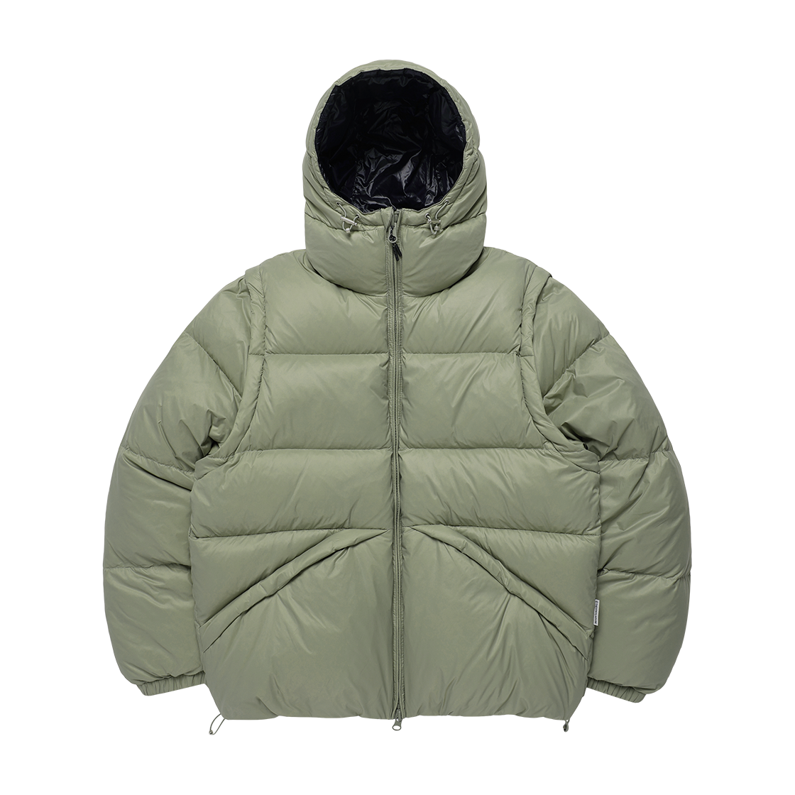 더바이닐하우스 리버시블 패디드 자켓 샌드(Thevinylhouse Reversible Padded Jacket Sand)