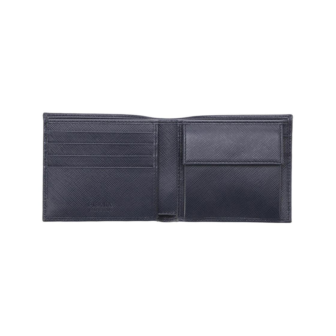 프라다 사피아노 레더 월렛 발틱 블루(Prada Saffiano Leather Wallet Baltic Blue) - 2