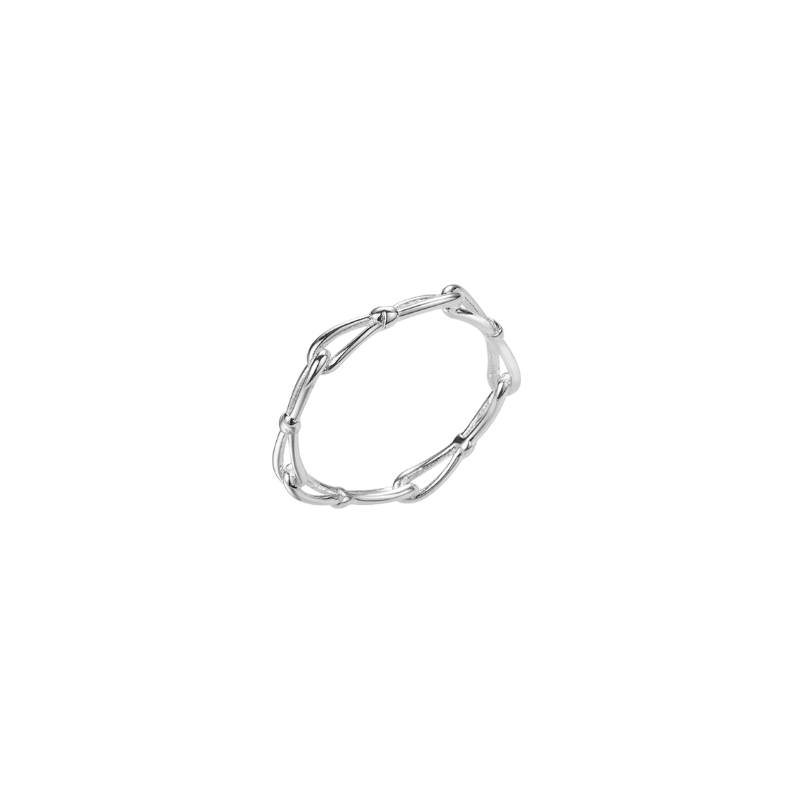 바이위켄드 리프 링 실버