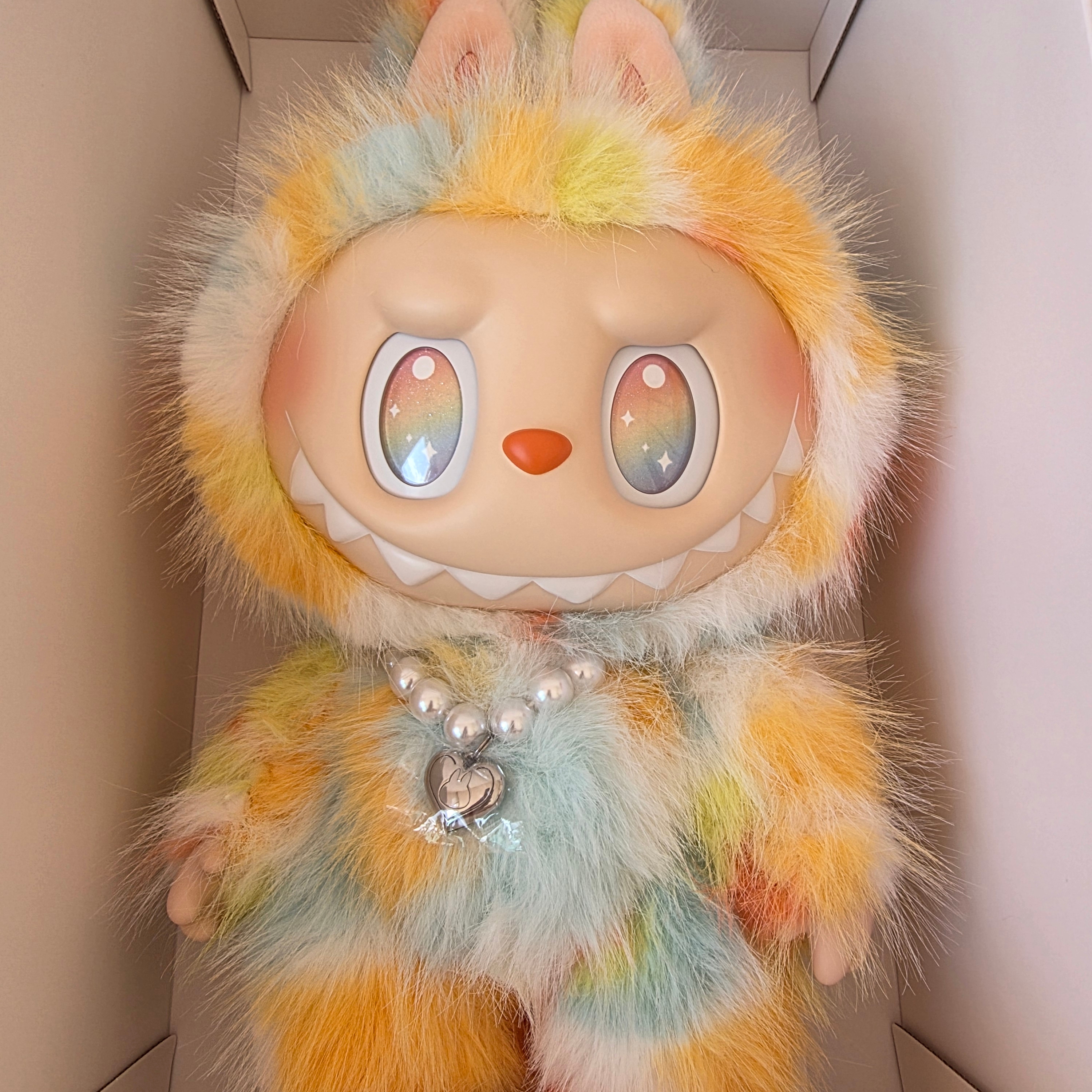 Pop Mart Labubu The Monsters Big Into Energy Series-Rock The Universe Vinyl Plush Doll 착용 스타일 - 2