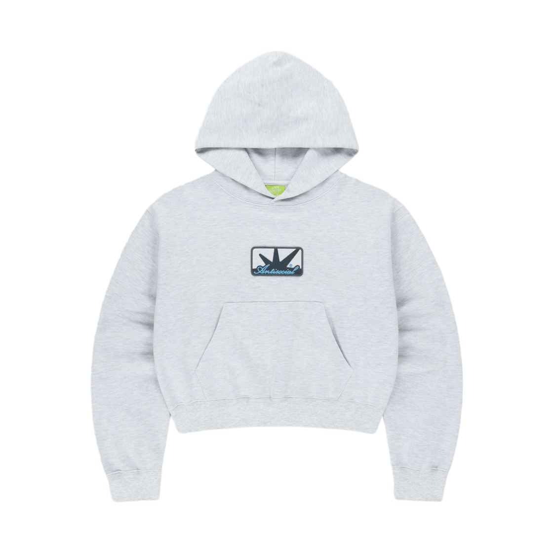 안티소셜소셜클럽 x 썬러브 우먼스 패치 후디 헤더그레이(ASSC x SL W Patch Hoodie/HEATHER GREY)