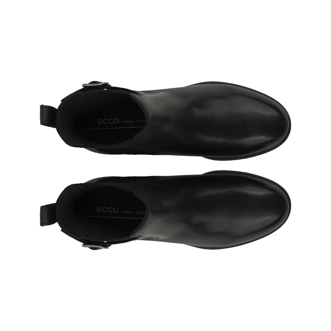 (W) 에코 드레스 클래식 15 레더 첼시 부츠 블랙((W) Ecco Dress Classic 15 Leather Chelsea Boots Black) - 5