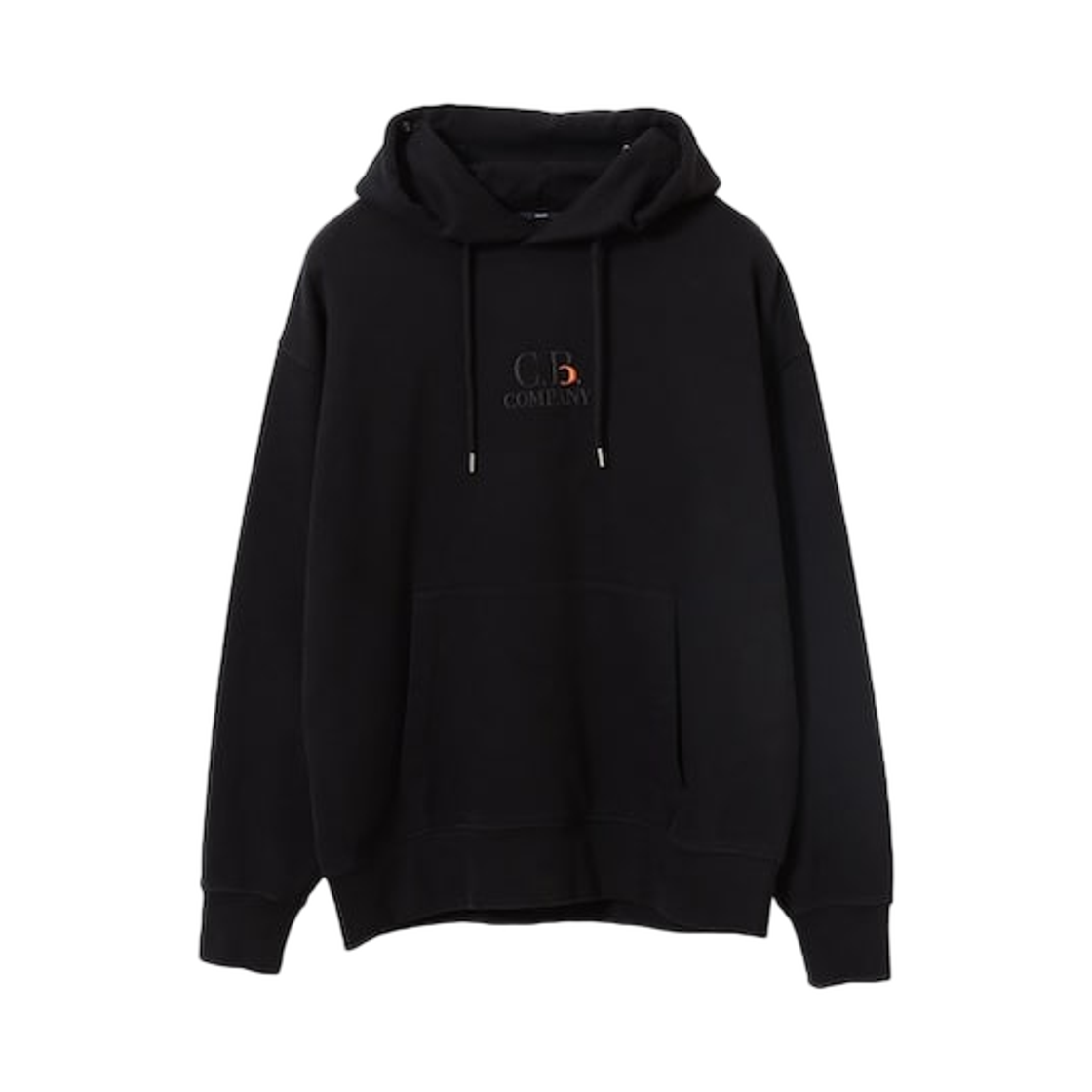 C.P. 컴퍼니 x 빔즈 스웨트 후드 블랙 - 25FW(C.P. Company x Beams Sweat Hoodie Black - 25FW)