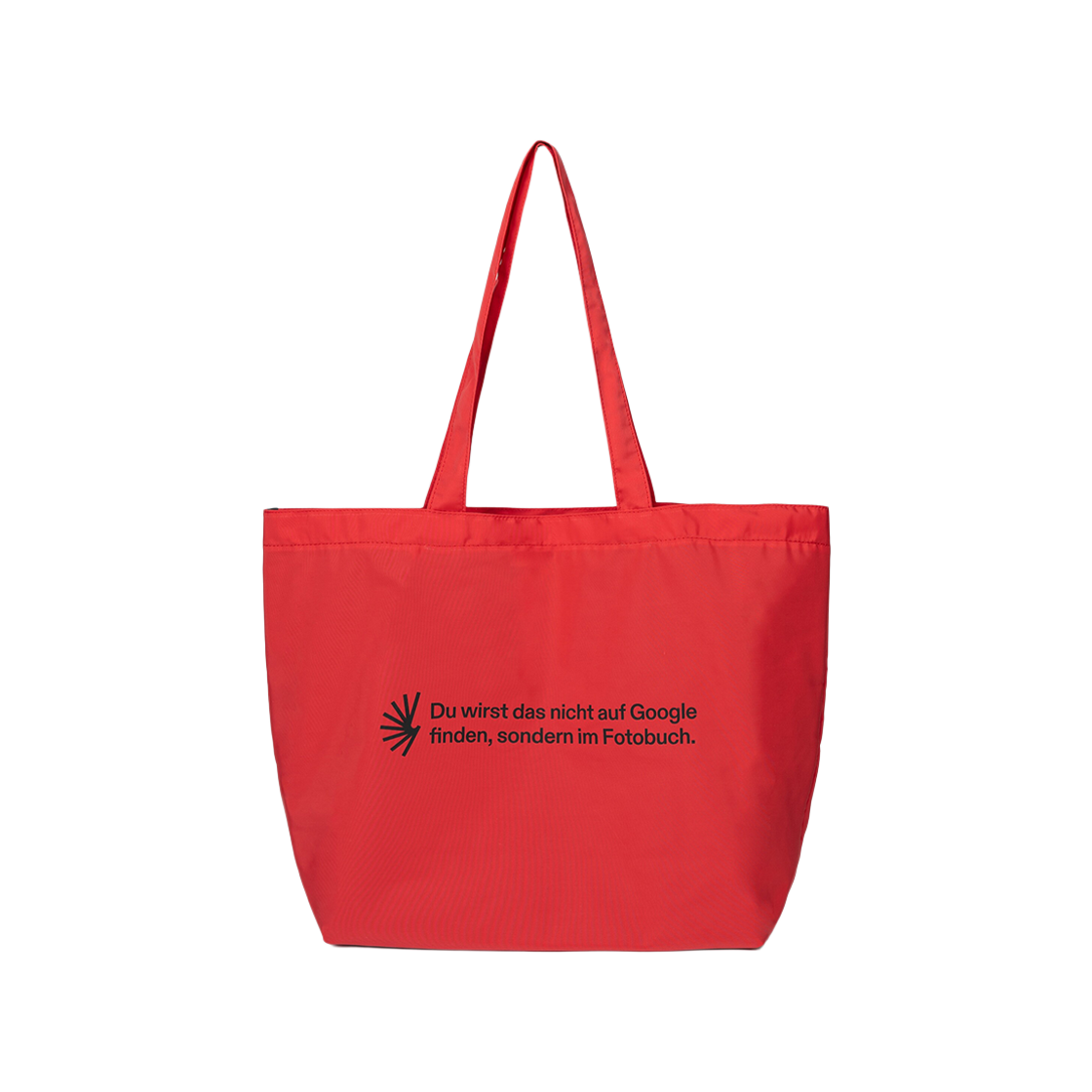 베를린 포토북 디스트리뷰션 베르베스프루흐 001 백 레드(Berlin Photobook Distribution Werbespruch 001 Bag Red)