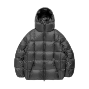 Thevinylhouse Hooded Duck Down Jacket Charcoal