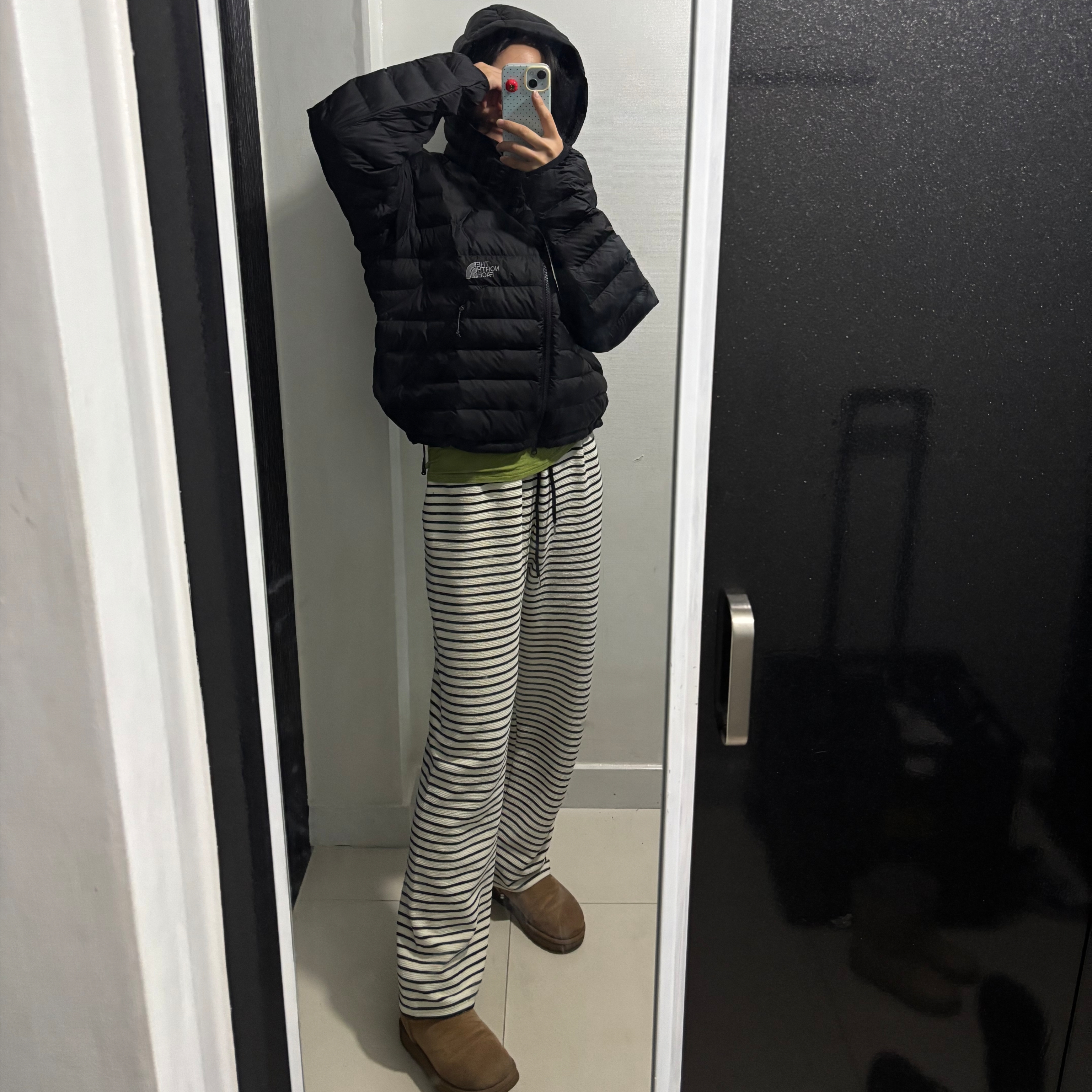 The North Face Ventus On Jacket Black 착용 스타일 - 2