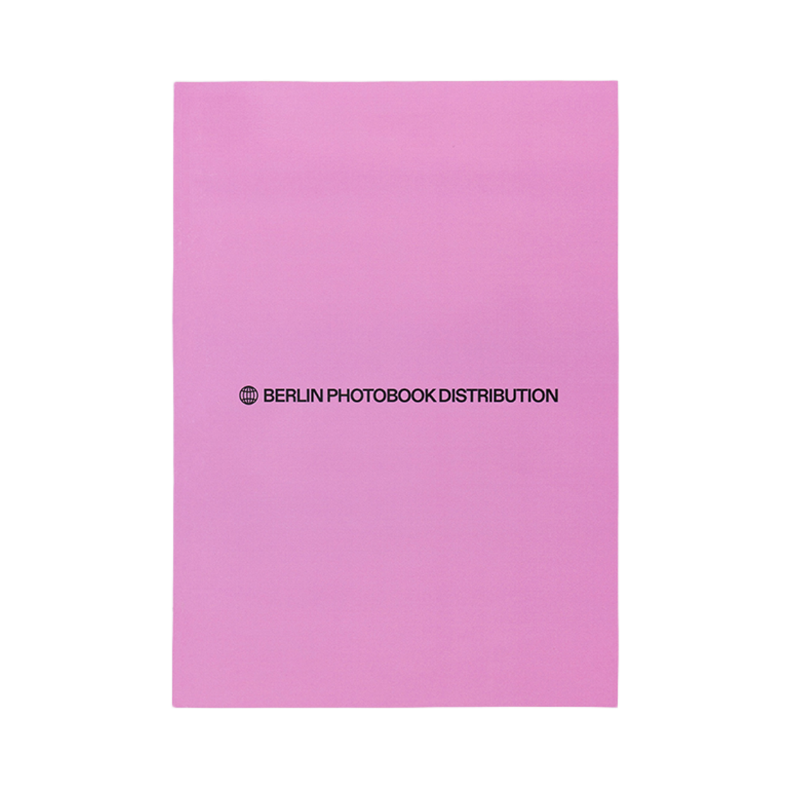 베를린 포토북 디스트리뷰션 비피디 노트 핑크(Berlin Photobook Distribution Bpd Note Pink)